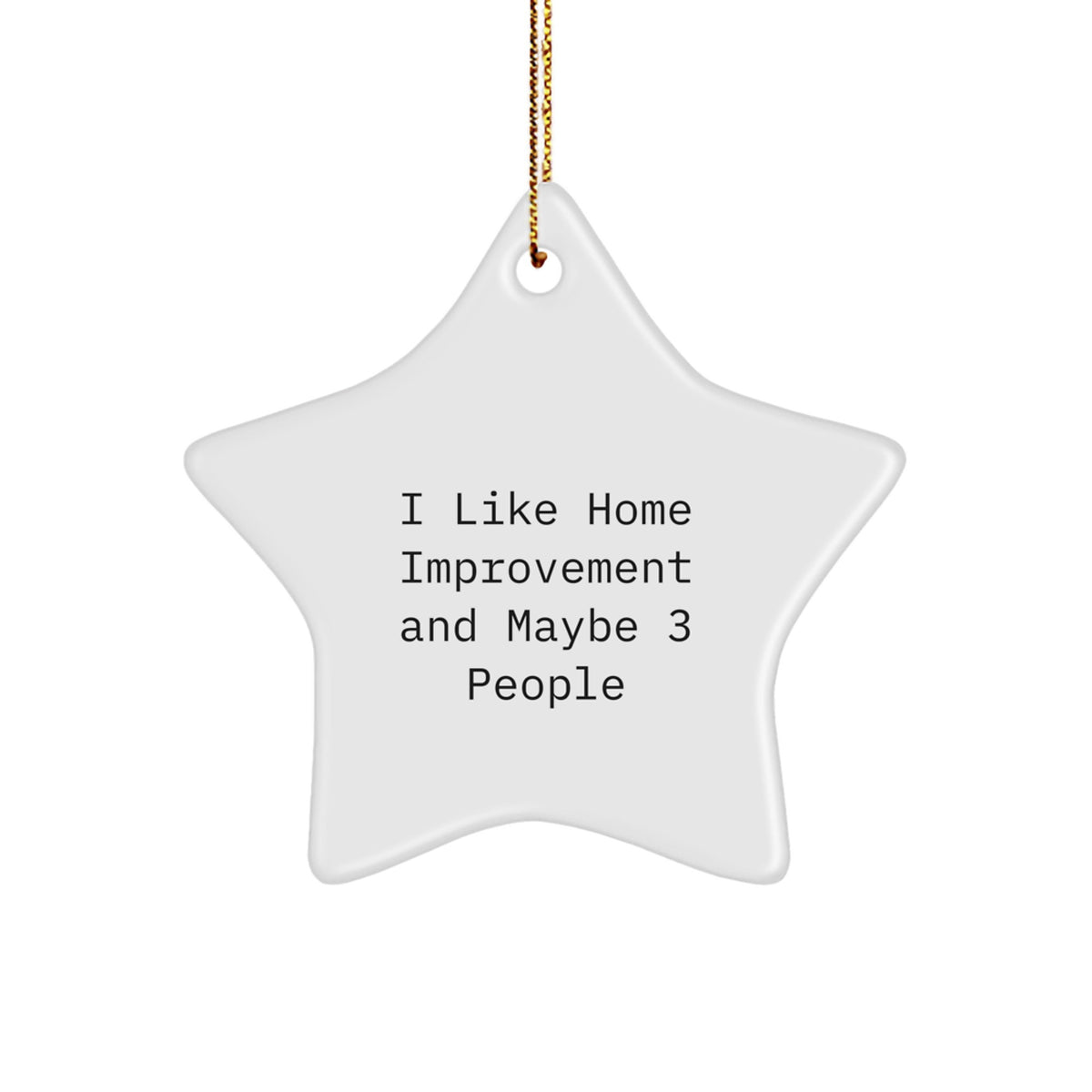 Home Improvement Keepsake Christmas Ornament for Him Gift - Image 1