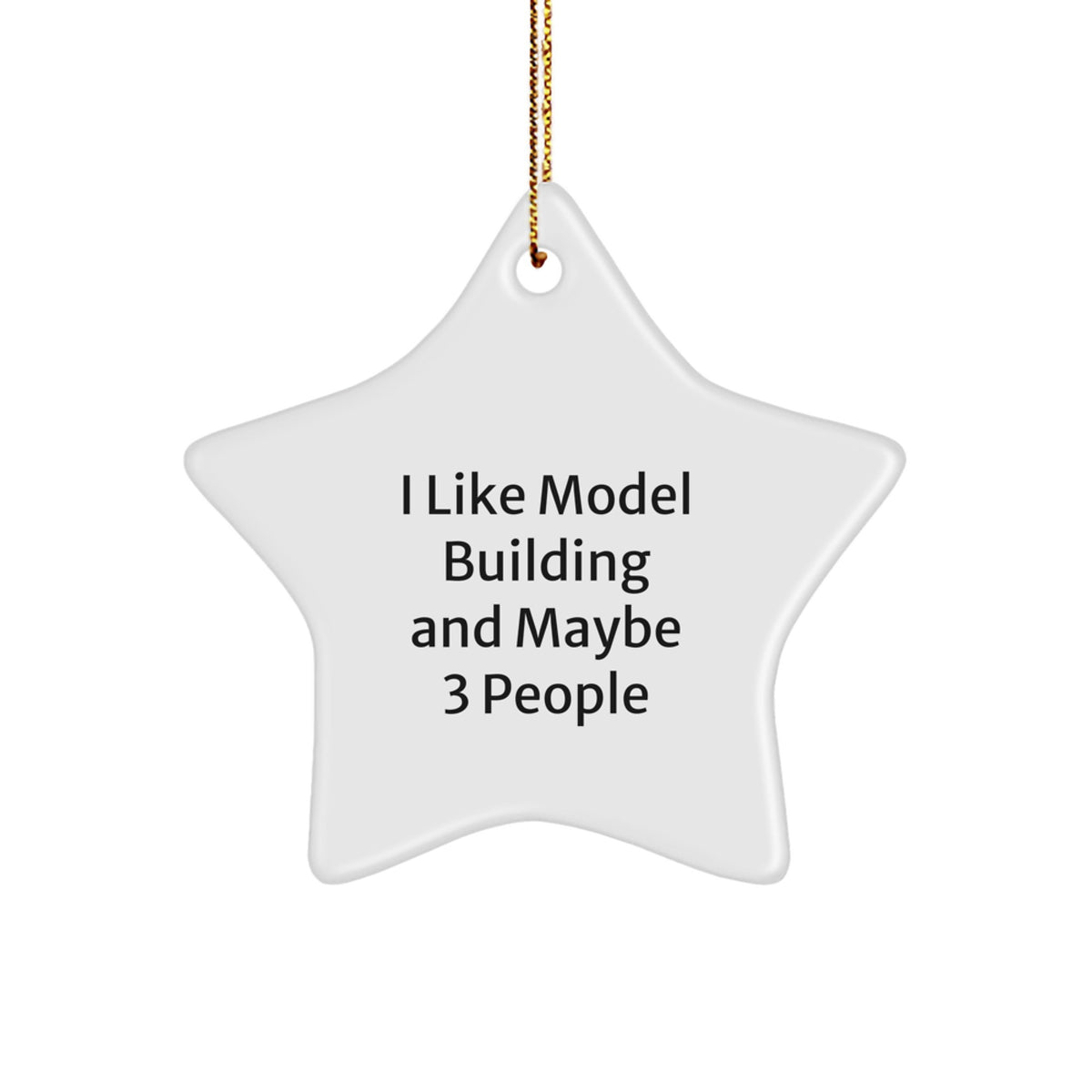 Model Building Favorite Star Ornament for Kids Christmas Gift - Image 1