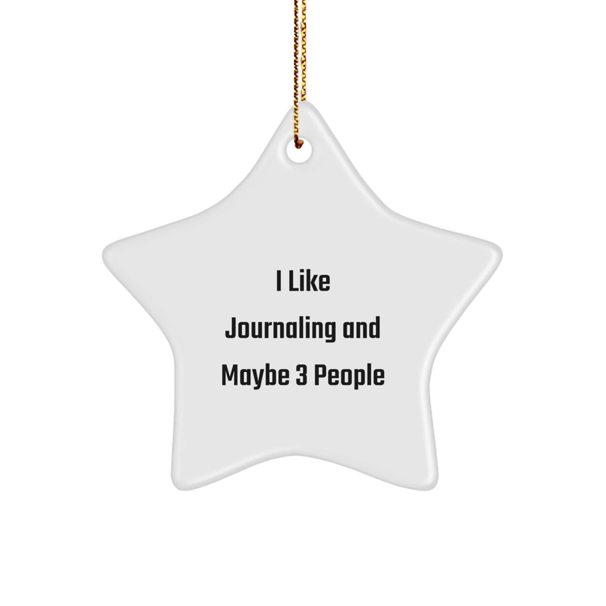 Christmas Ornament Gift Journaling And Maybe 3 People Idea for Coworkers - Image 1
