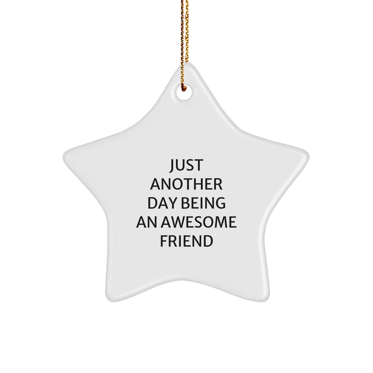 Friend Favorite Star Ornament for Kids Christmas Gift - Image 1