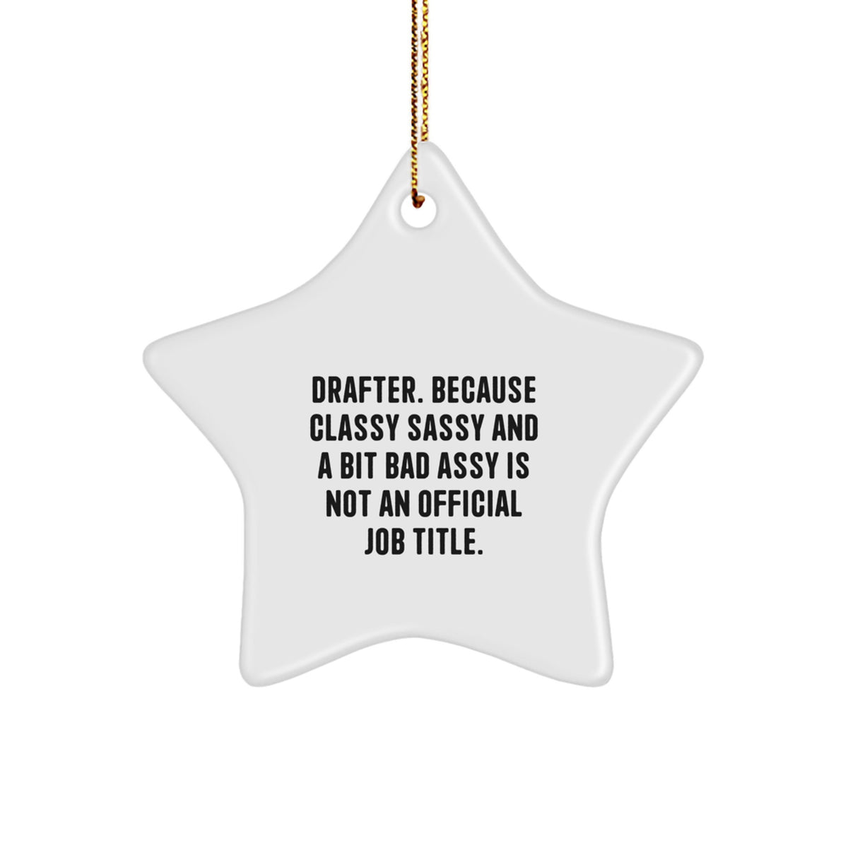 Drafter Keepsake Christmas Ornament for Him Gift – Surprise Brightly - Image 1