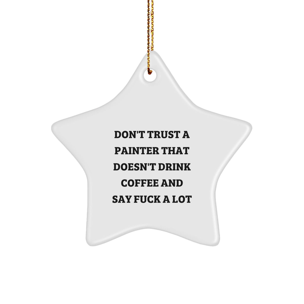 Teen Memento Christmas Ornament Gift for Painter - Image 1