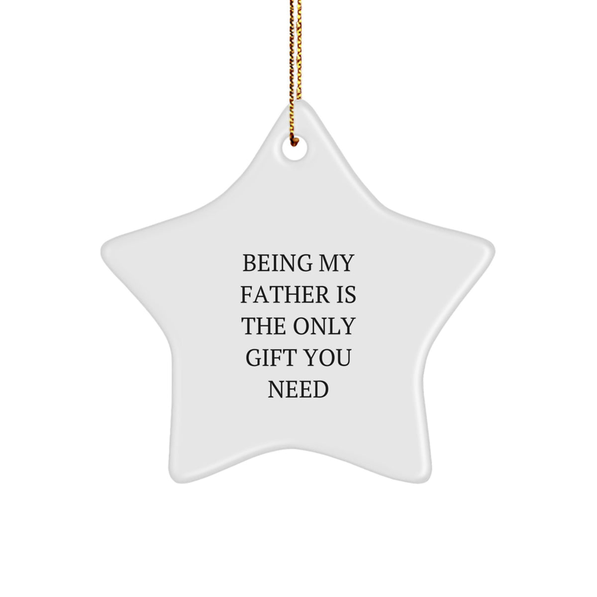 Father Keepsake Christmas Ornament for Him Gift - Image 1