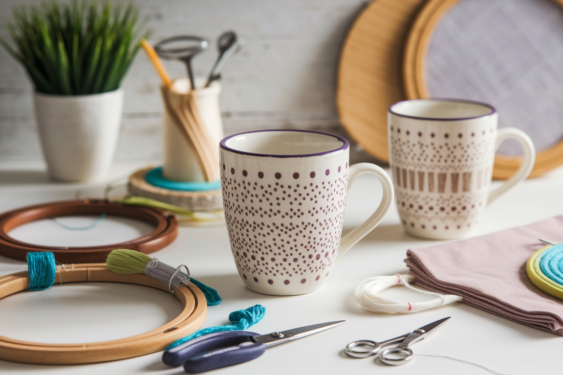 Cover image for 5 Thoughtful Embroidery Lover Mugs Gift Picks