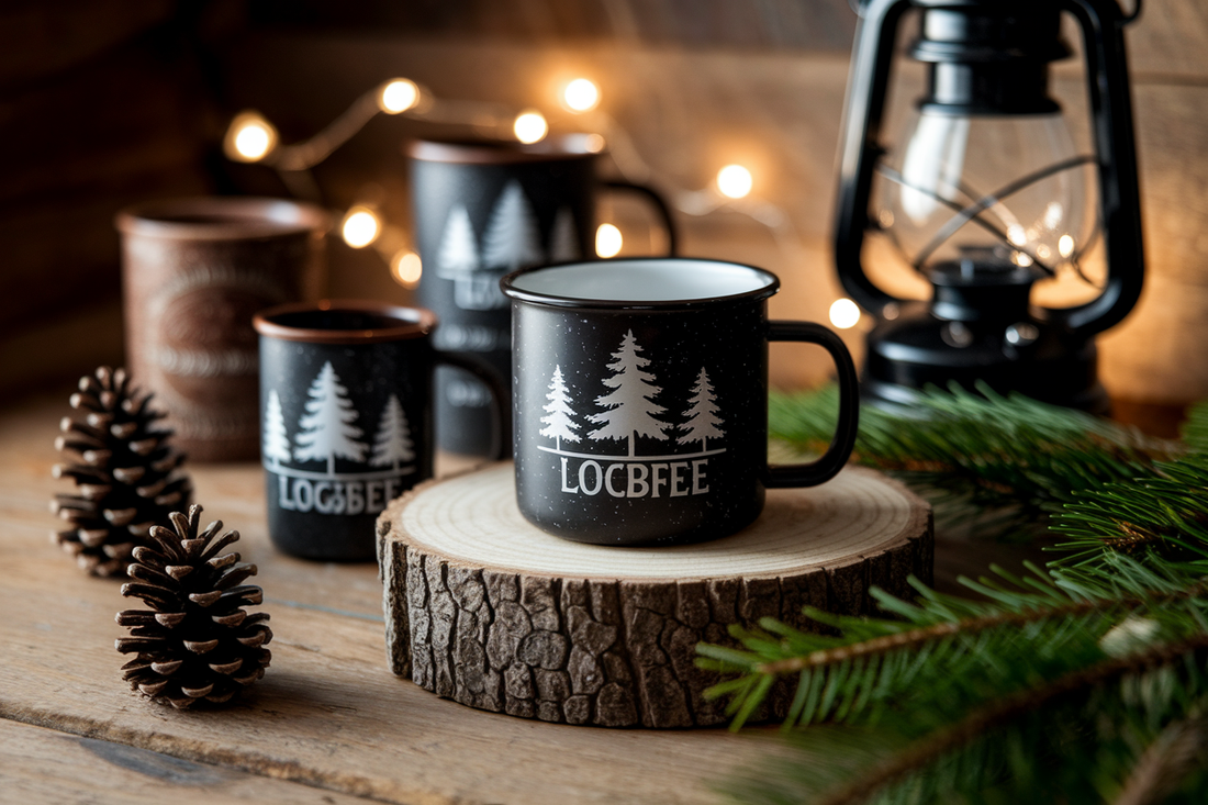 Cover image for 5 Premium Woodland Coffee Mugs Loggers Love for 2025