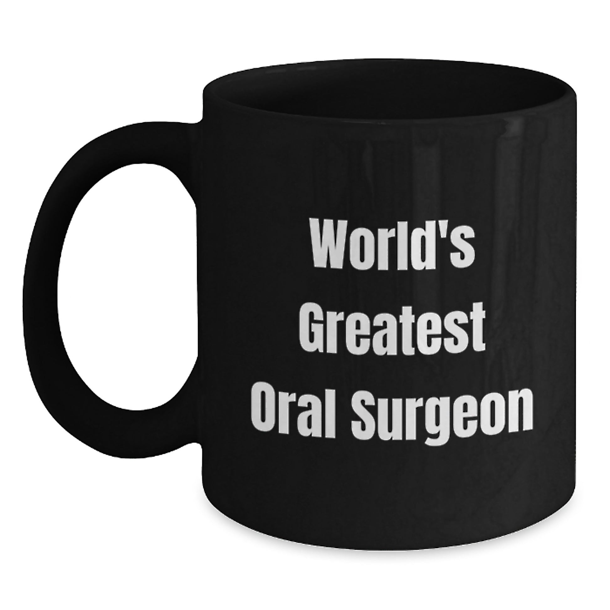 Funny World's Greatest Oral Surgeon Gifts for Oral Surgeon Men, Unique Christmas Unique Gifts from Family for Coffee Lover - Main