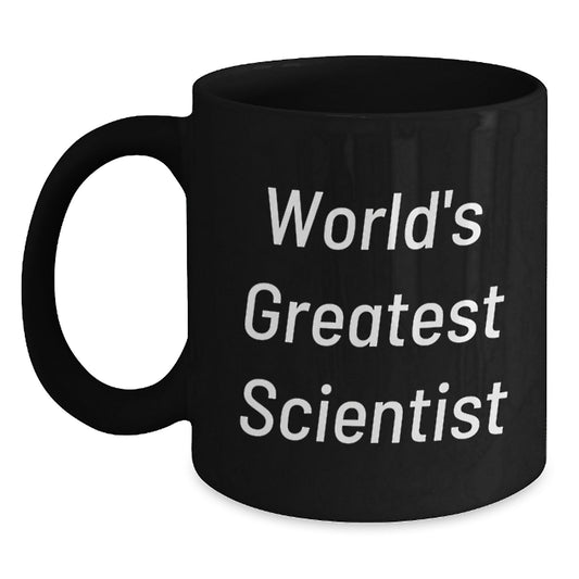 Funny Scientist World's Greatest Mug Gifts from Men to their Scientist Friends on Christmas - Main