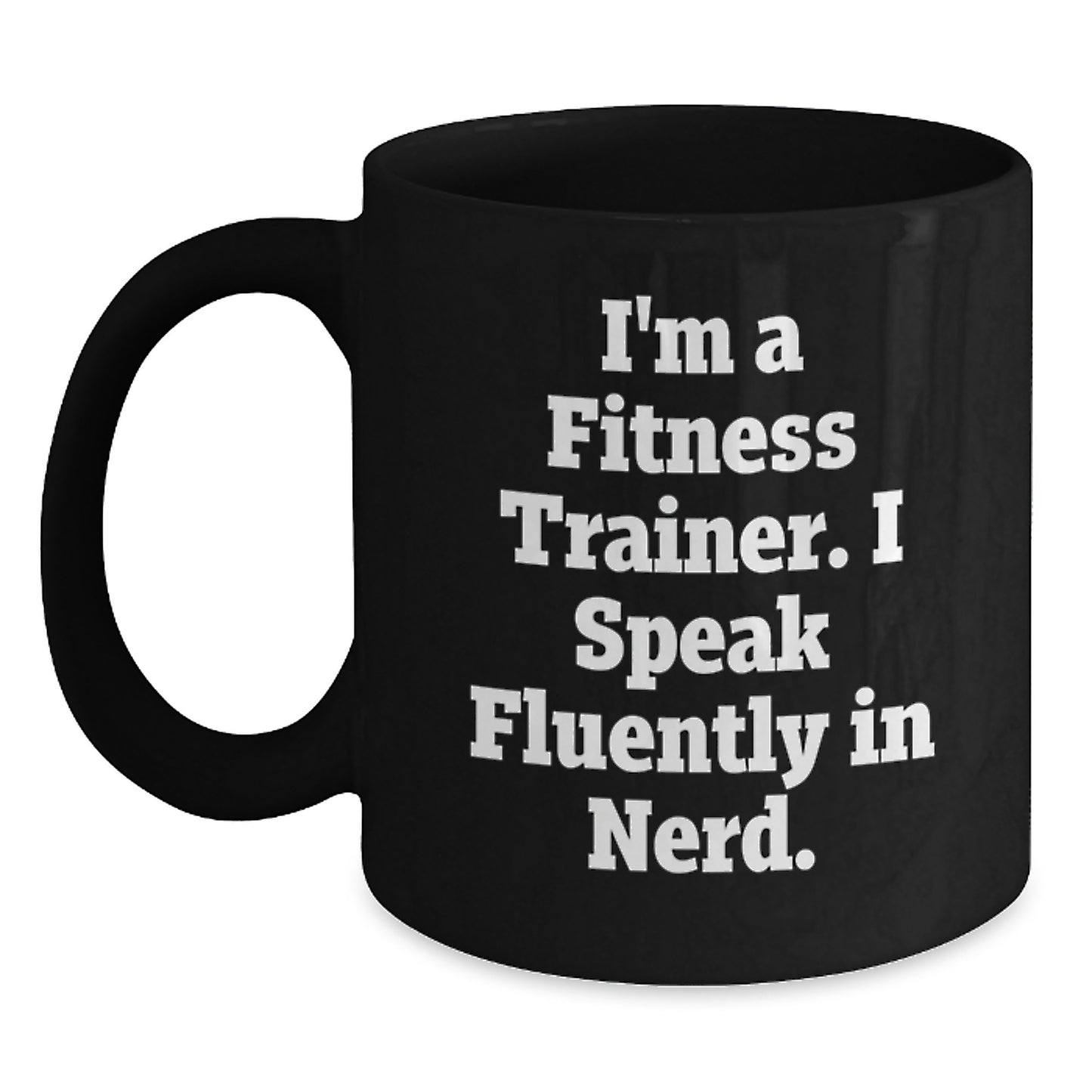 Funny Fitness Trainer Gifts from Friends Christmas Unique Mugs Gifts for Men and Women Fitness Enthusiasts Coffee Drinkers - Main