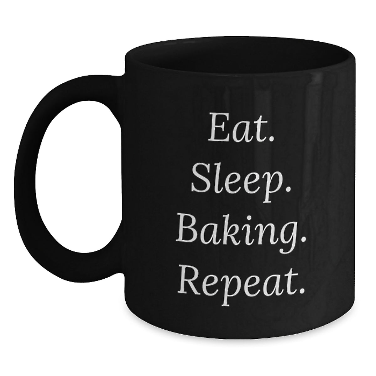 Funny Baking Gifts for Family Friends Men Women - Eat Sleep Baking Repeat Christmas Unique - Main