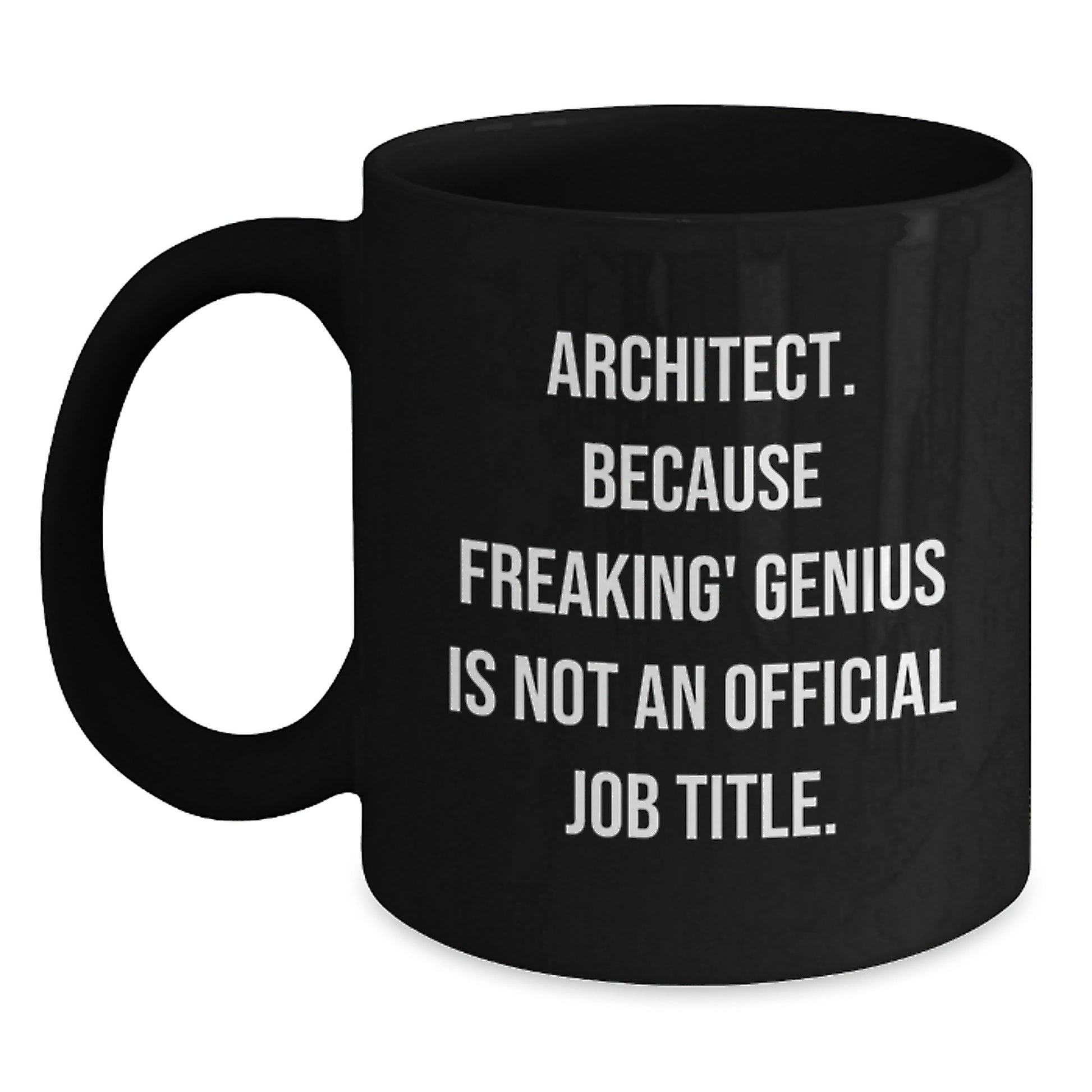 Gifts from Men and Women for Architect Friends and Family, Funny Architect Coffee Mug, Valentine's Unique - Main