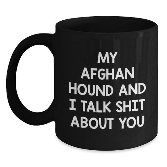 Funny Afghan Hound Dog Lover Gifts from Men, Women, Family to Afghan Hound Dog, Mom, Wife, Friend, Unique Mother's Day Coffee Mug - Main