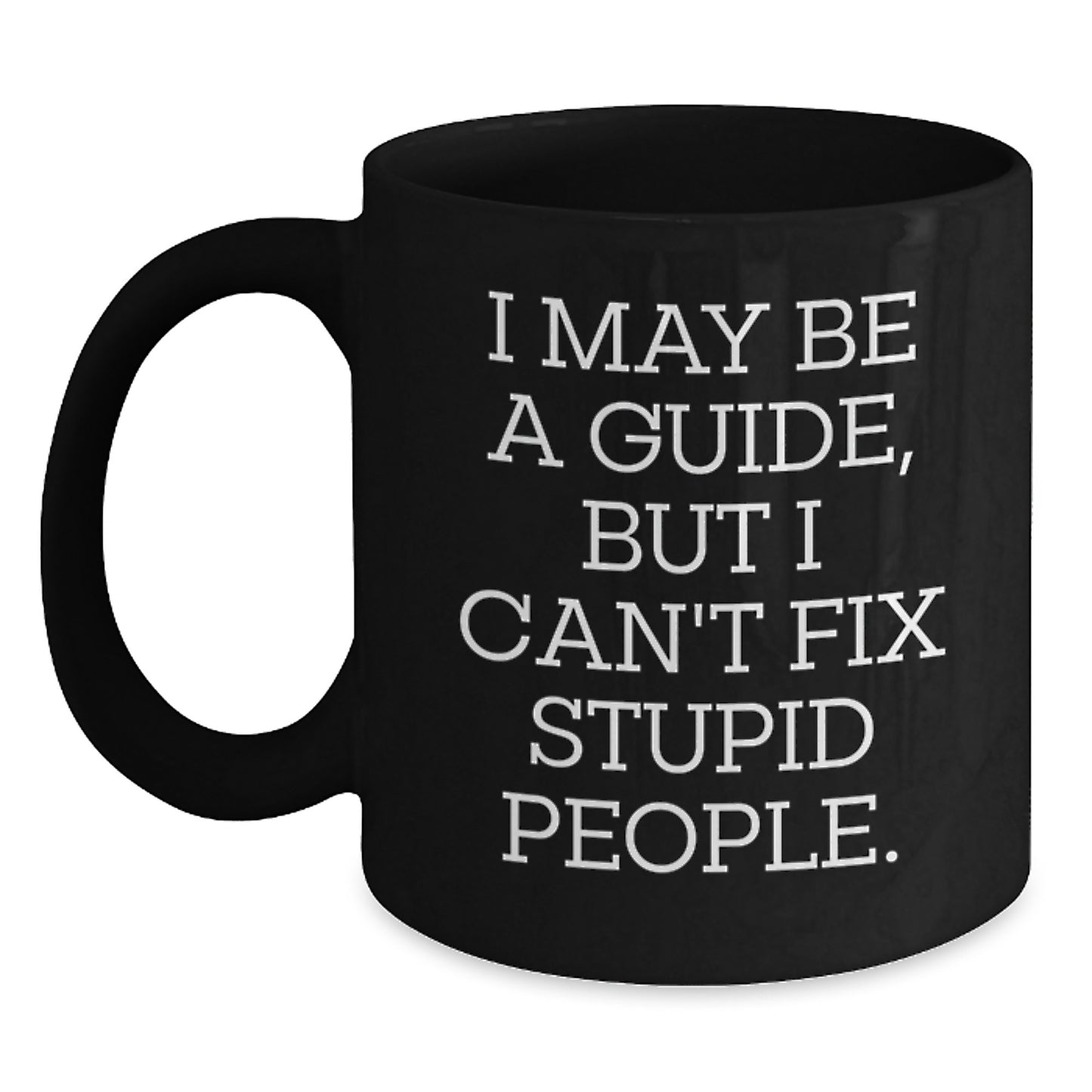 Guide Keepsake Black Coffee Mug for Him 11oz Graduation Gift - Main