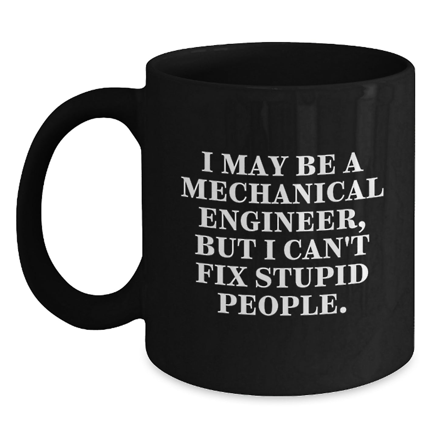 Mechanical Engineer Keepsake Black Coffee Mug Birthday Gift for Him - Main