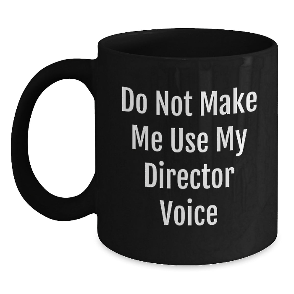 Director Gift for Him - Inspiring Keepsake Mug with Stern Tone - Main