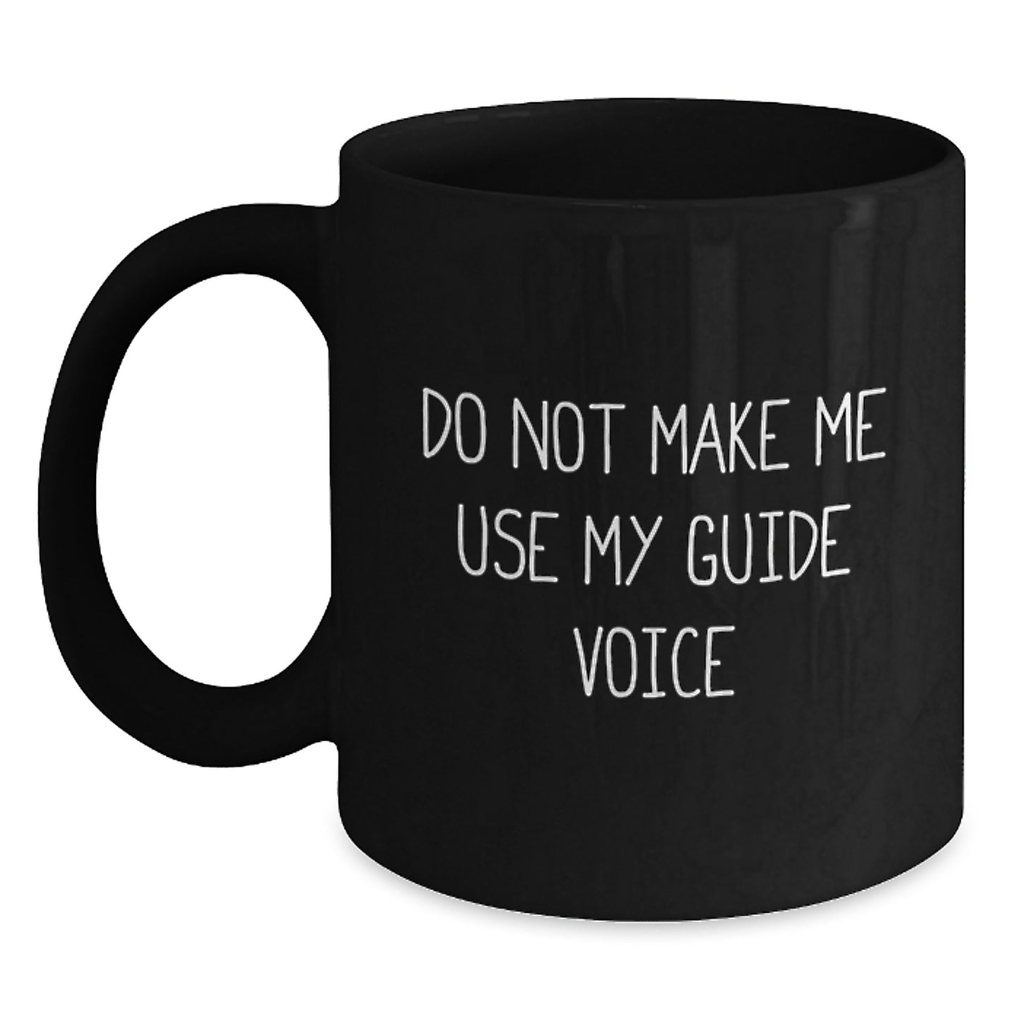 Guide Keepsake Black Coffee Mug for Him 11oz Birthday Gift - Main