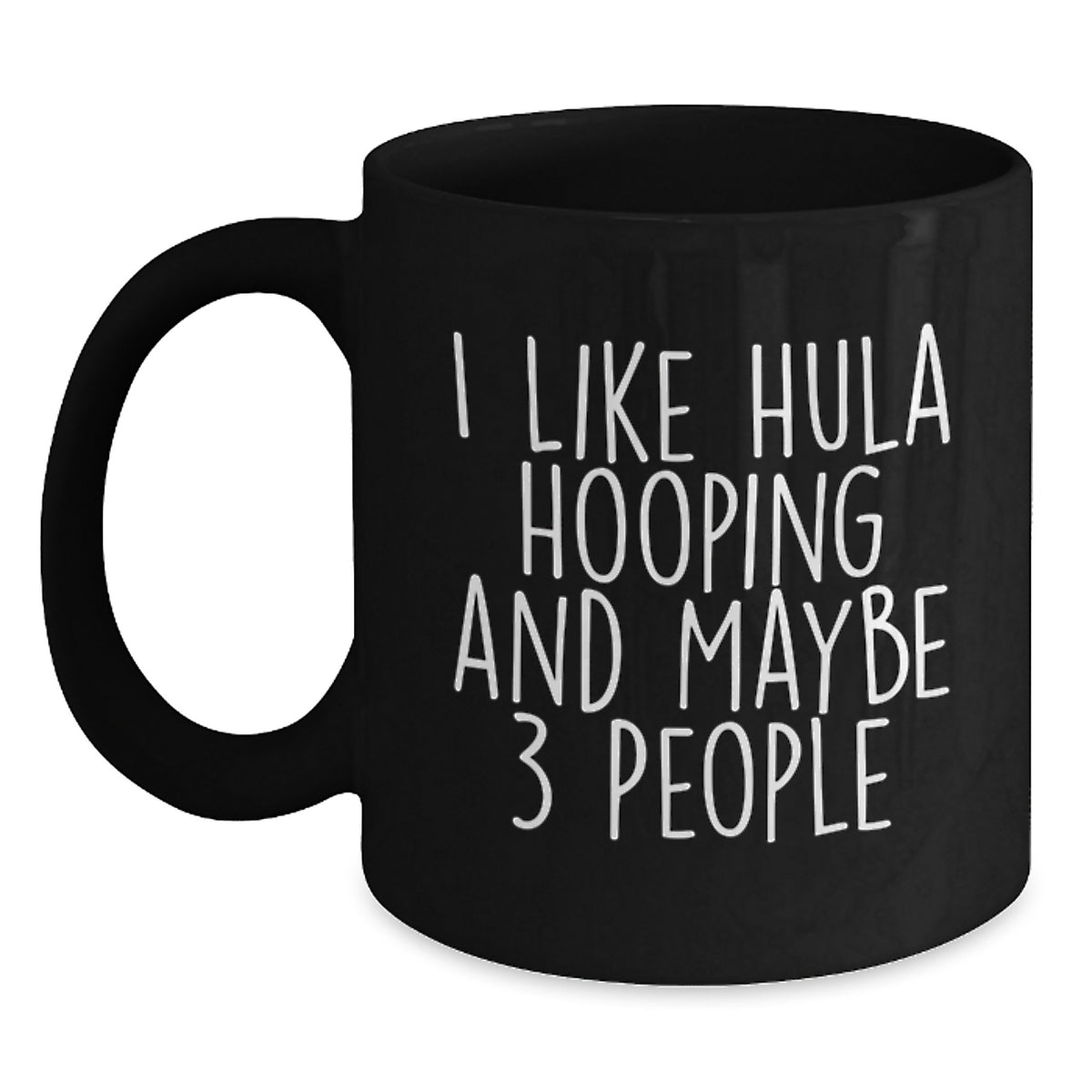 Hula Hooping Gift for Him - Whimsical Keepsake Coffee Mug - Main