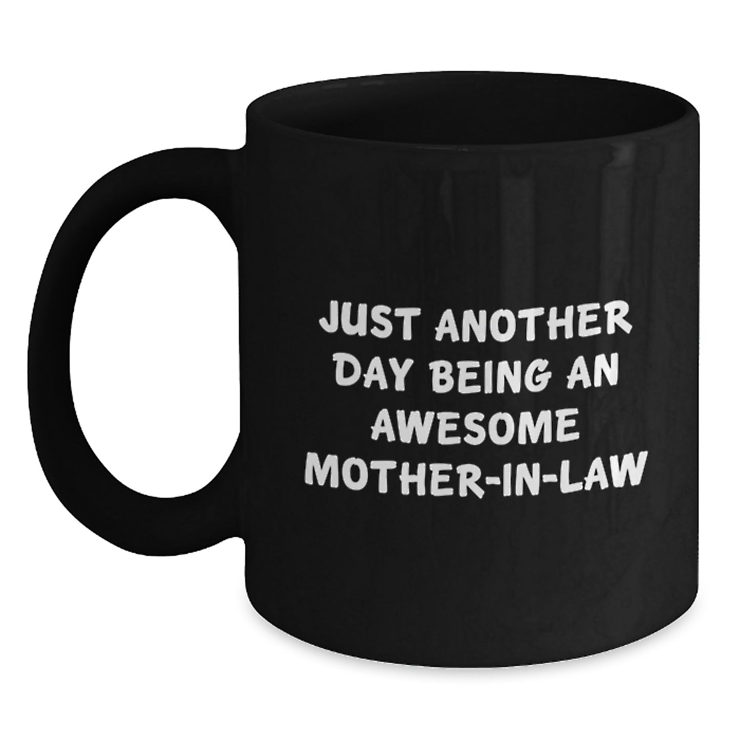 Heartfelt Gifts from Family, Funny Mom-in-law Quotes, Black Coffee Mug, Perfect for Graduation Unique Gifts - Main