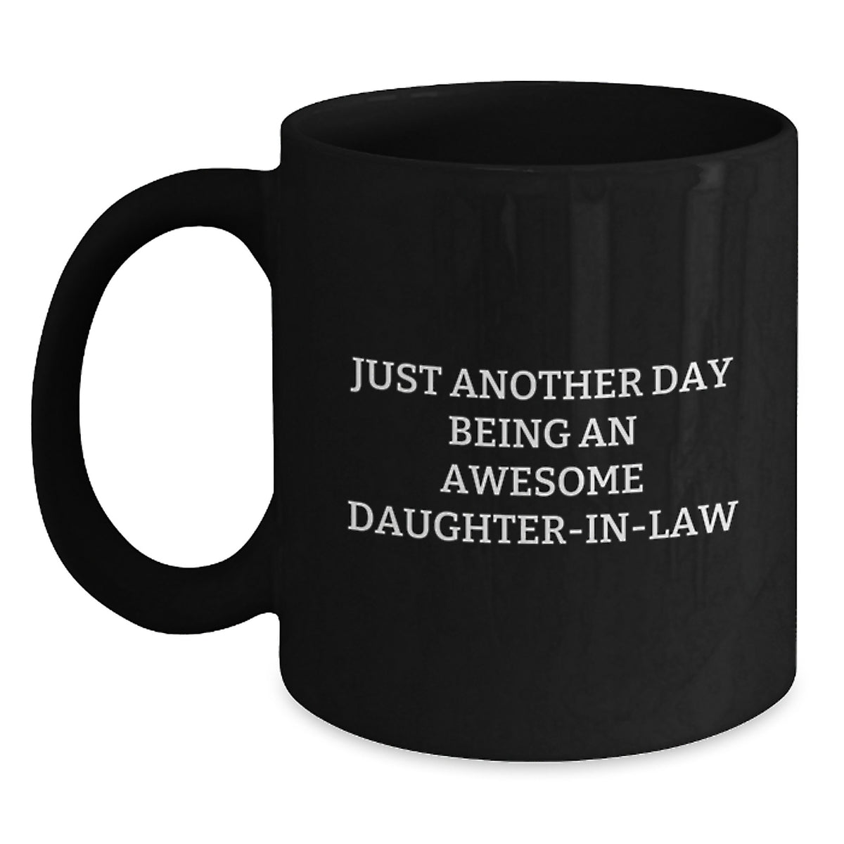 Birthday Gift Keepsake Mug for Him – Daughter-in-law Black Coffee Mug - Main