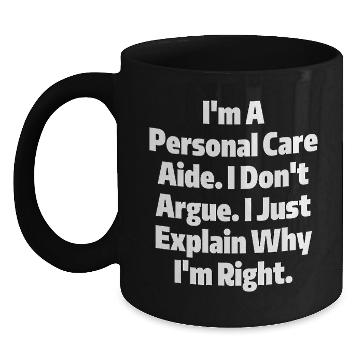 Christmas Gift for Her A Witty Present for a Personal Care Aide - Main