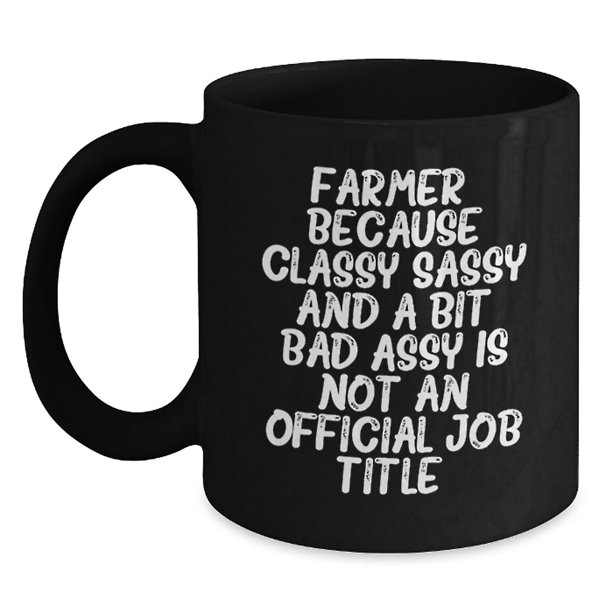 Farmers Keepsake Black Coffee Mug for Him Surprise Birthday Gift - Main