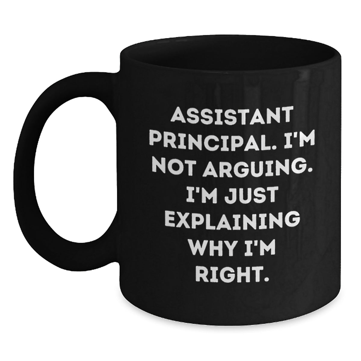 Assistant Principal Gift for Him - A Righteous Keepsake Mug - Main