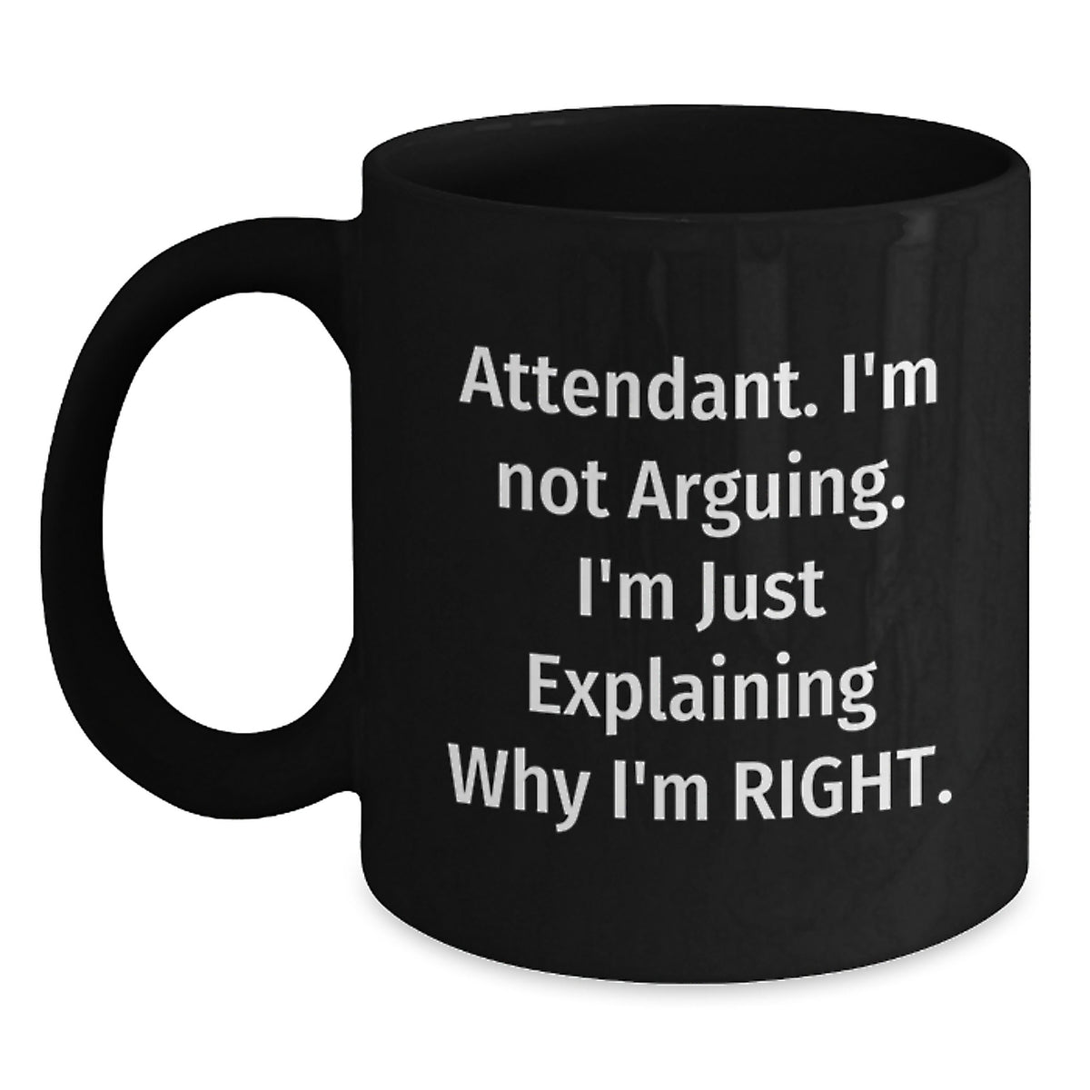 Attendant Gift for Him - A Witty Keepsake Coffee Mug for Men - Main