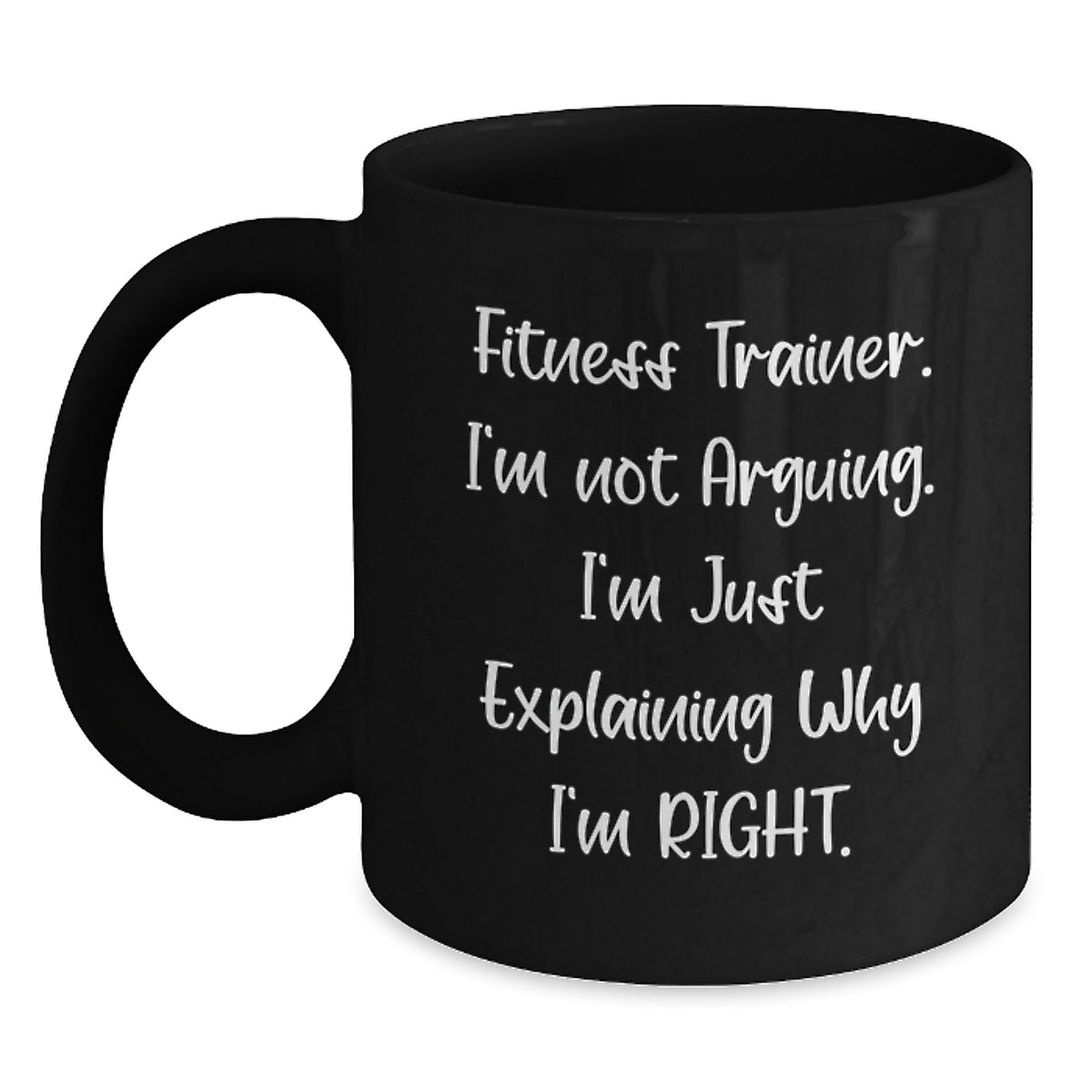 Fitness Trainer Gift for Him - A Righteous Keepsake Coffee Mug - Main