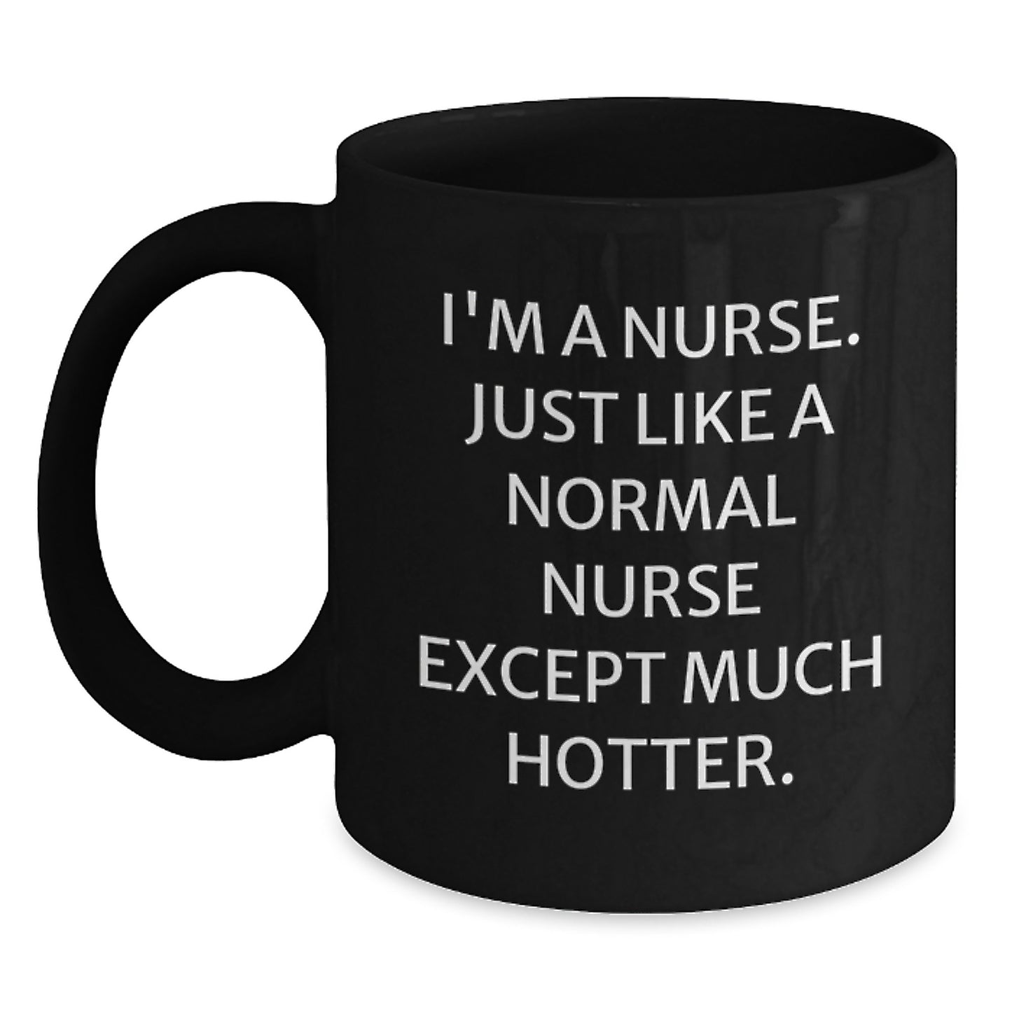 Nurse Keepsake Premium Black Coffee Mug for Him Birthday Gift - Main