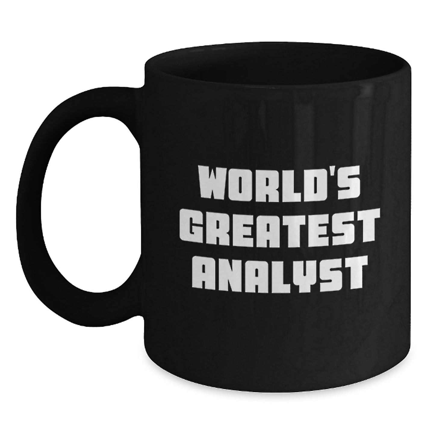 Analyst Keepsake Mug for Him World's Greatest Analyst Graduation Gift - Main