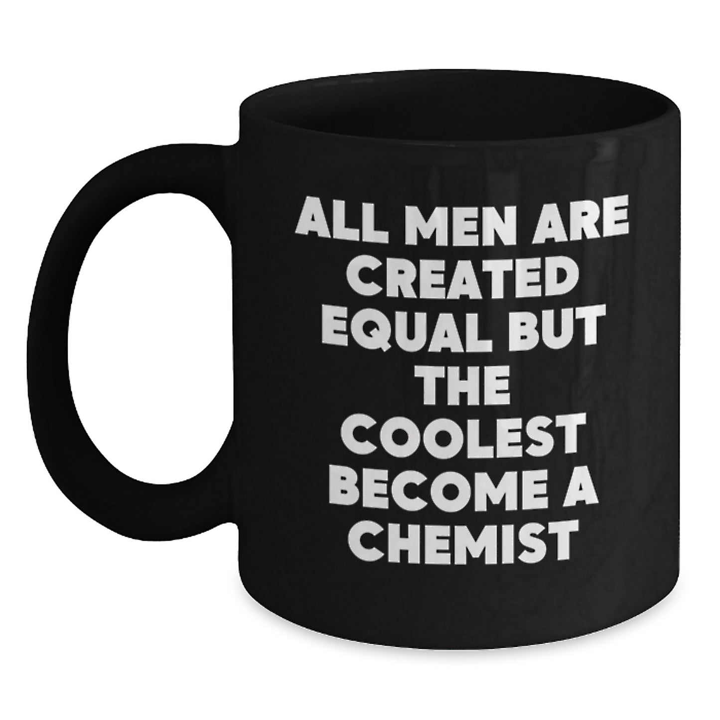 Chemist Keepsake Black Coffee Mug for Him Birthday Gift 11oz - Main
