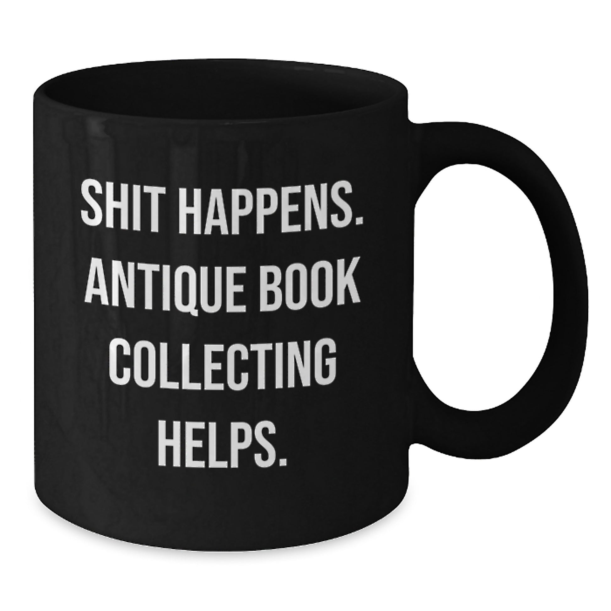 Antique Book Collecting Humor Funny Mugs for Birthday Unique Gifts from Friends to Family Members - Additional