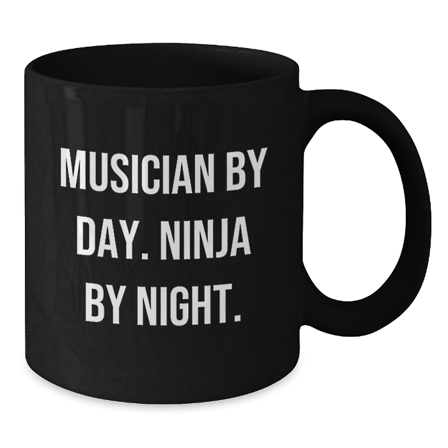 Musician Inspirational Quote Funny Coffee Mug Gifts for Musicians from Friends, Black Coffee Mug, Perfect for Musician Graduation Unique Gifts - Additional