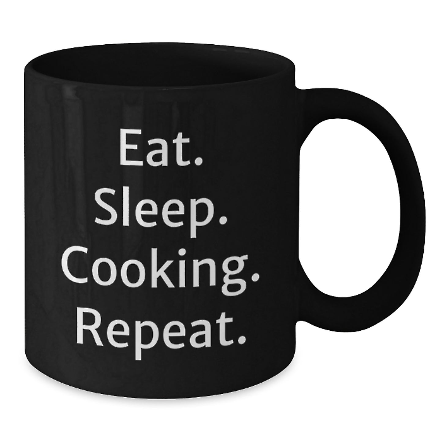 Funny Cooking Quote Black Coffee Mug Gifts from Men to Friends with Christmas Unique Love - Additional