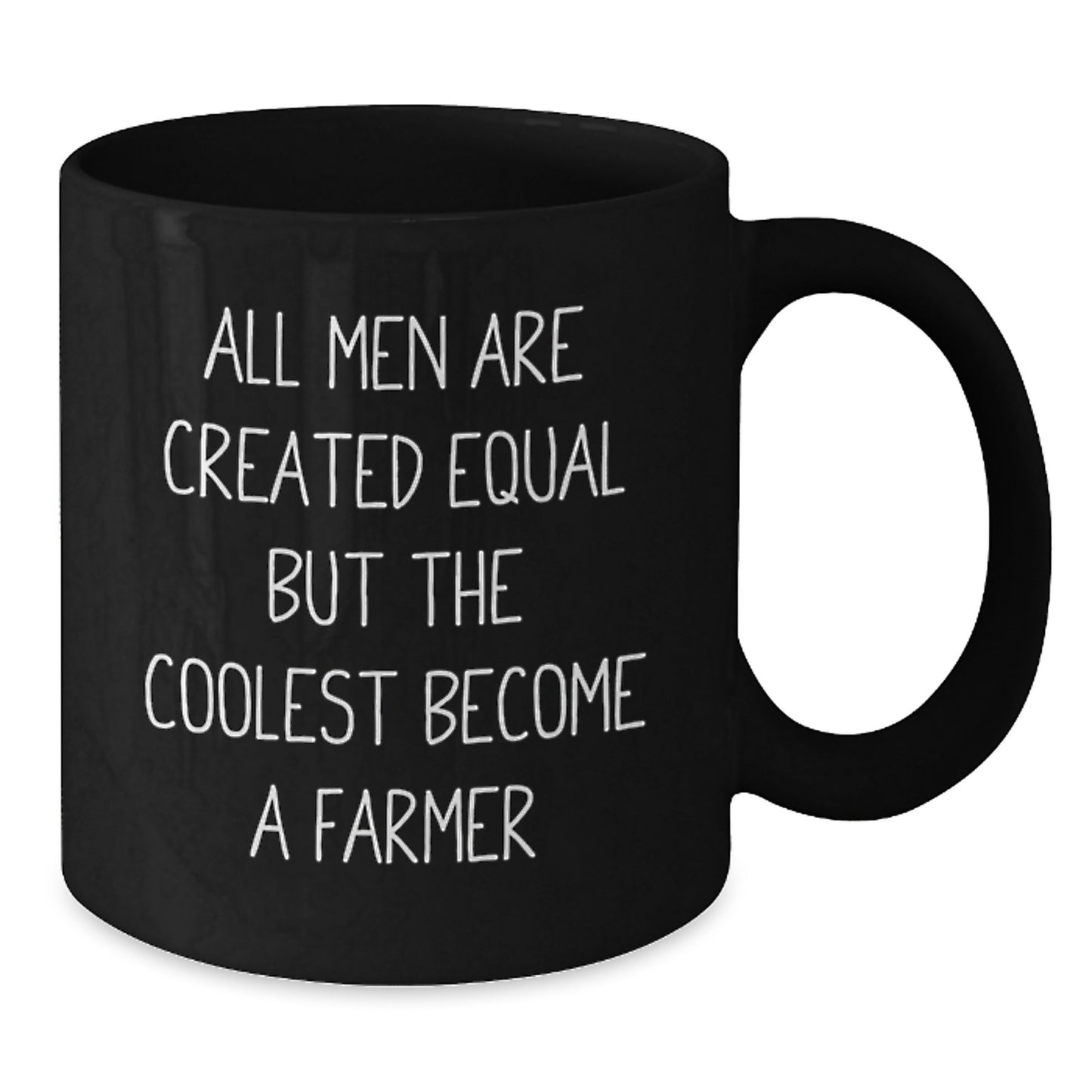 For Him Keepsake Farmer Black Coffee Mug 11oz Premium Birthday Gift - Additional