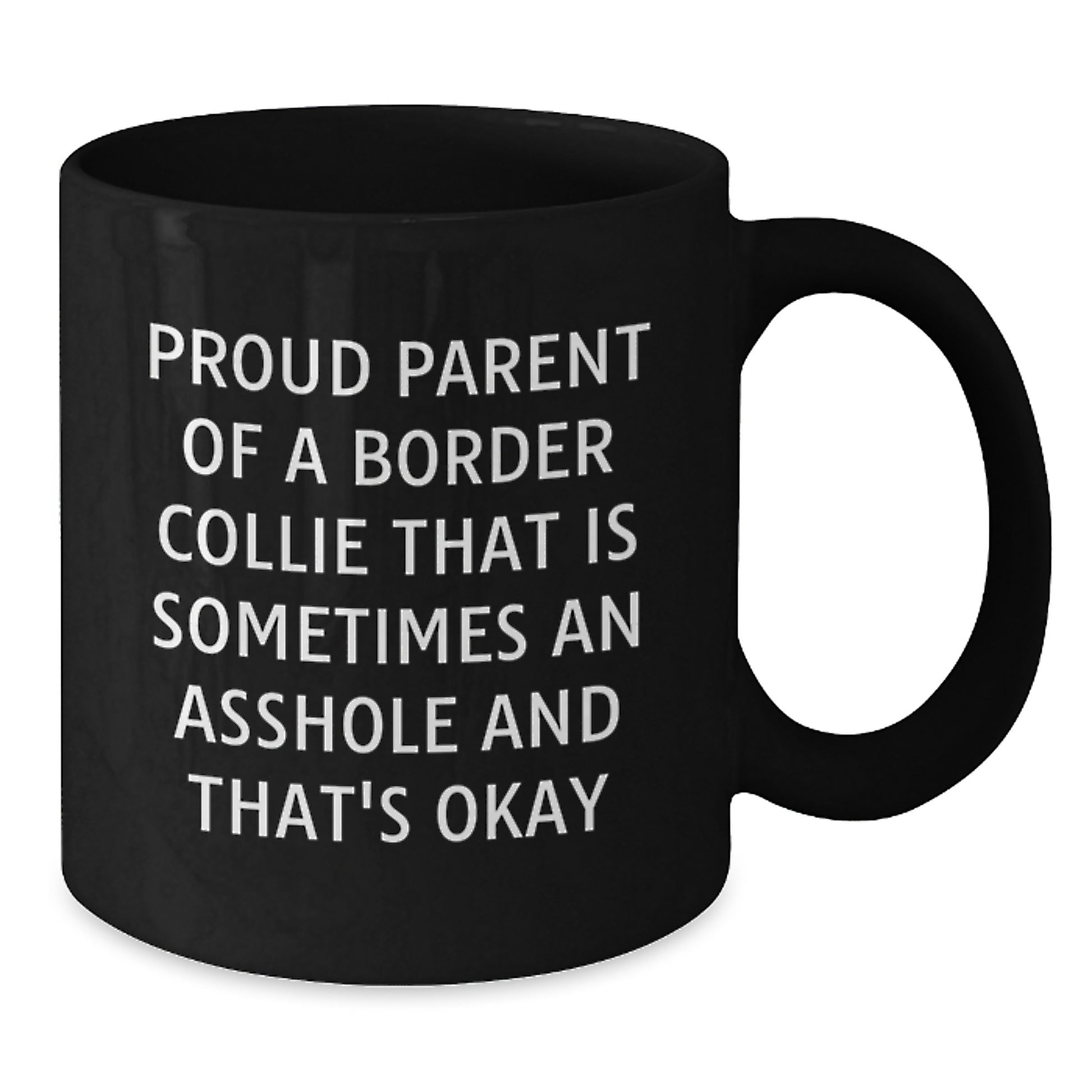 Funny Border Collie Parent Gifts from Friends for Men and Women, Border Collie Dog Lovers Enjoying Coffee on Birthday Unique Gifts - Additional