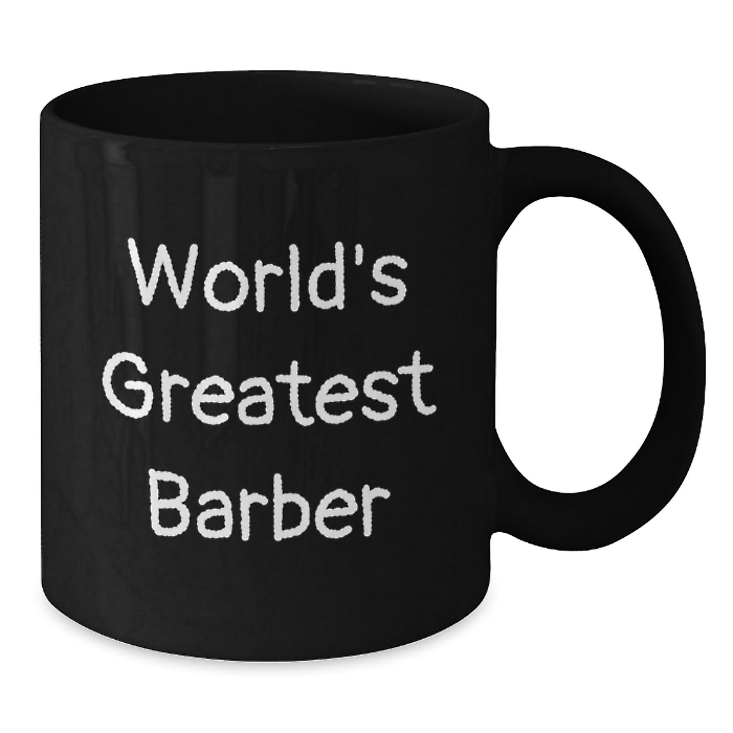 Barber Keepsake Premium Deluxe Black Coffee Mug for Him Birthday Gift - Additional