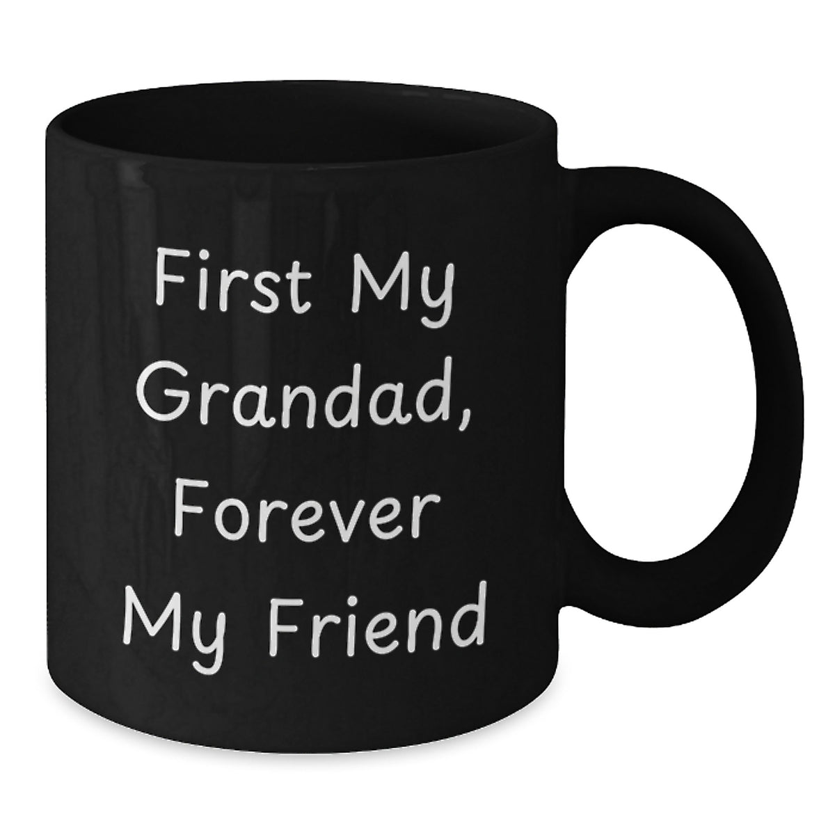 Grandad Gifts, Funny Mugs for Him, Birthday Unique Gifts from Family, Grandad Black Coffee Mug - Additional