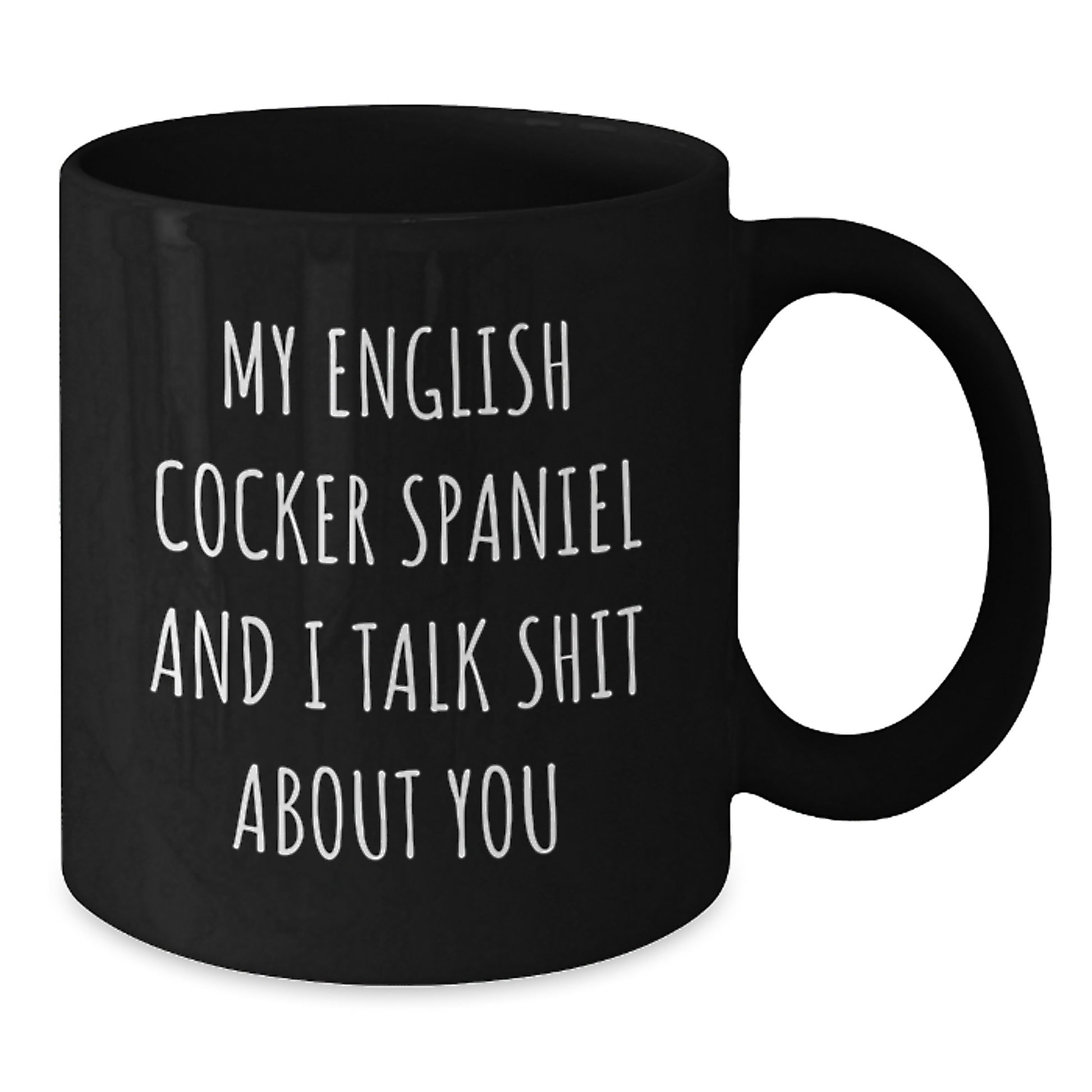 English Cocker Spaniel Keepsake Ceramic Coffee Mug for Him Birthday Gift - Additional