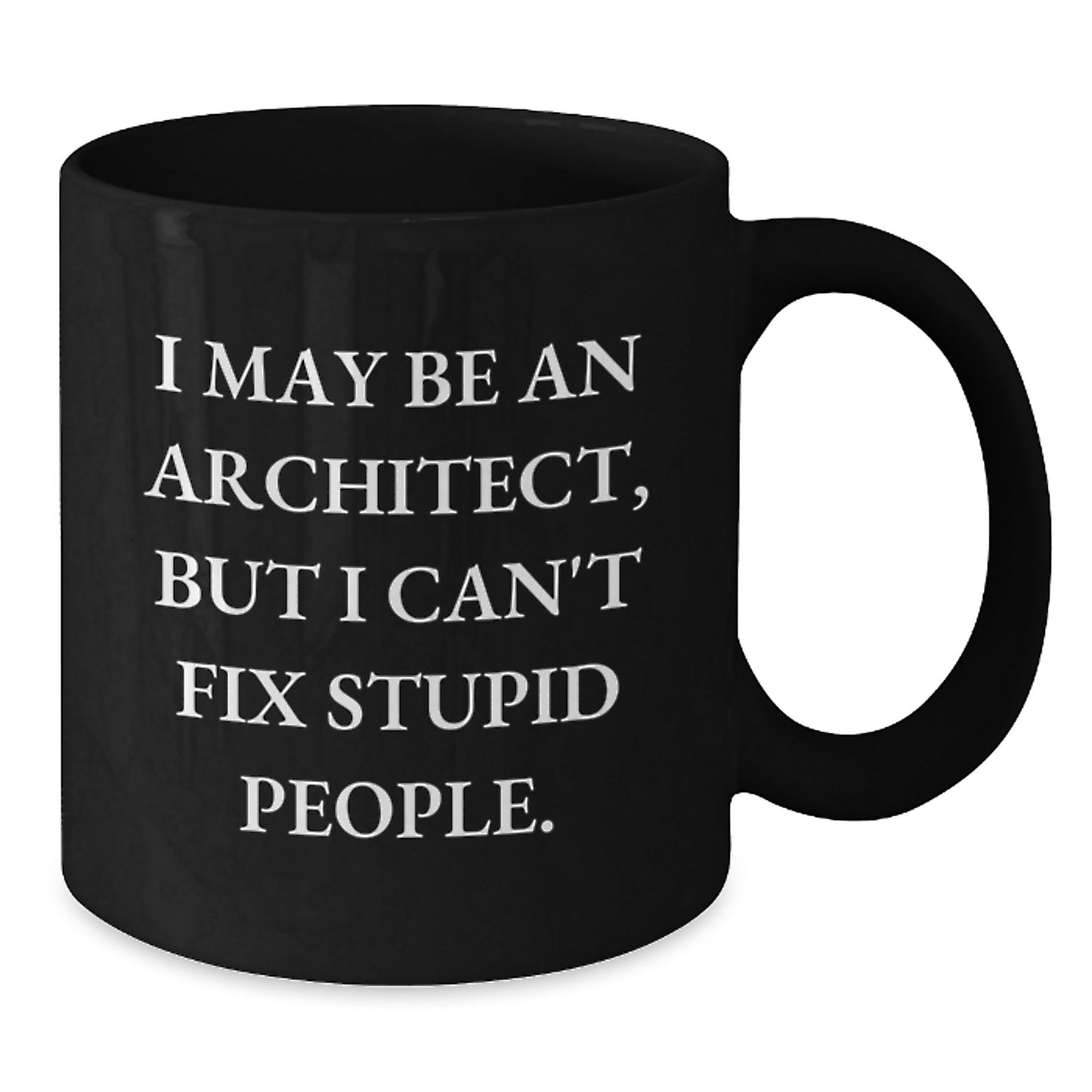 Architect Keepsake Black Coffee Mug for Him Graduation Surprise Gift - Additional