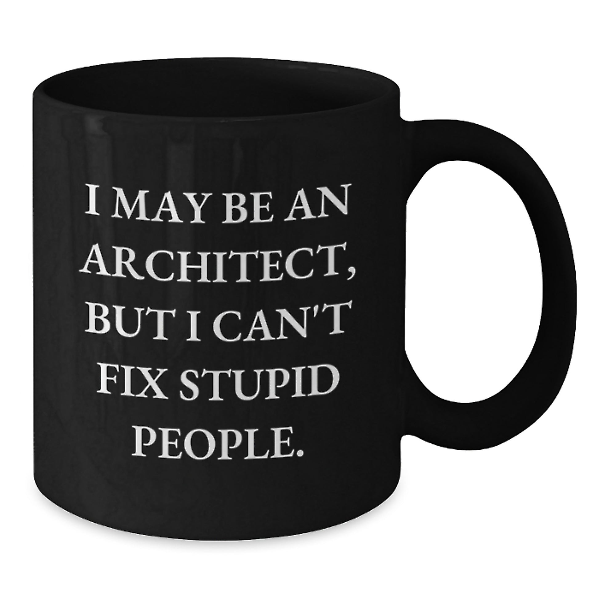 Architect Keepsake Black Coffee Mug for Him Graduation Surprise Gift - Additional