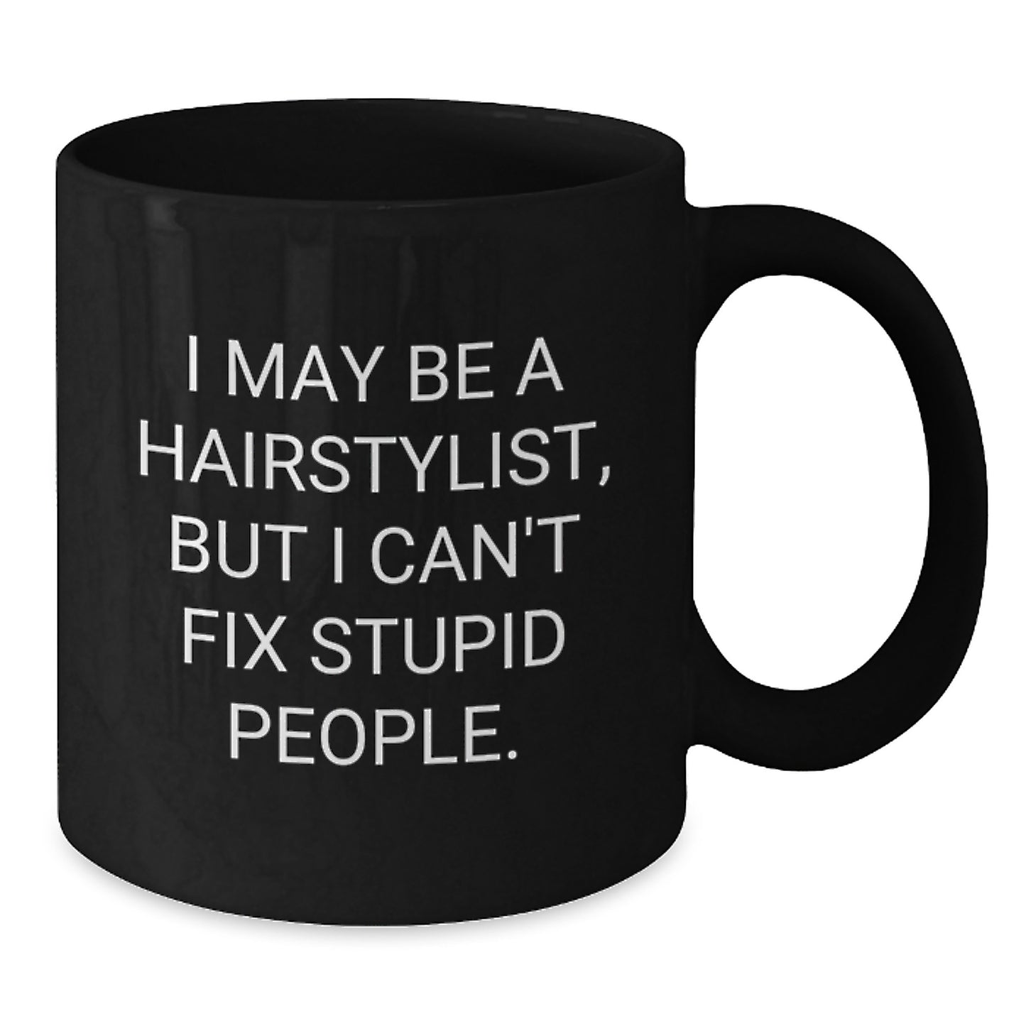 Hairstylist Keepsake Black Coffee Mug for Him 11oz Premium Birthday Gift - Additional