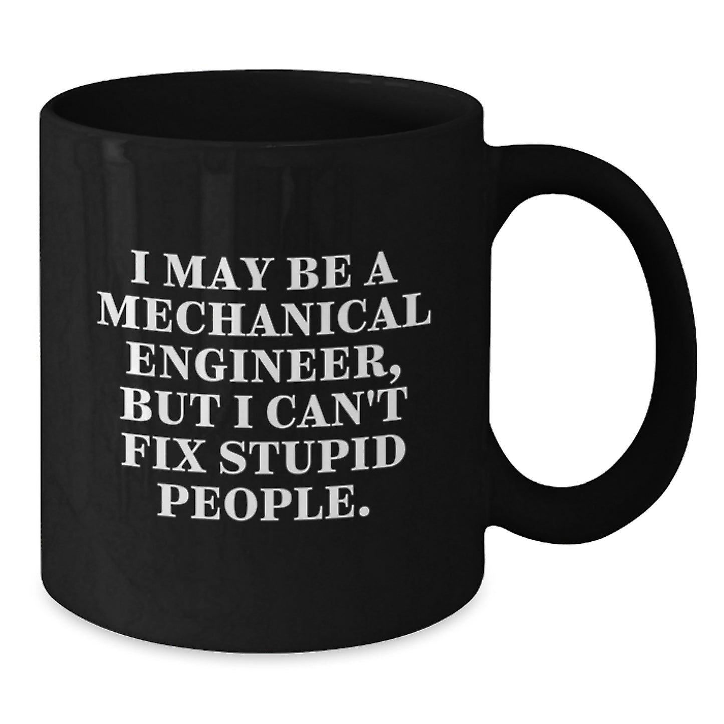 Mechanical Engineer Keepsake Black Coffee Mug Birthday Gift for Him - Additional