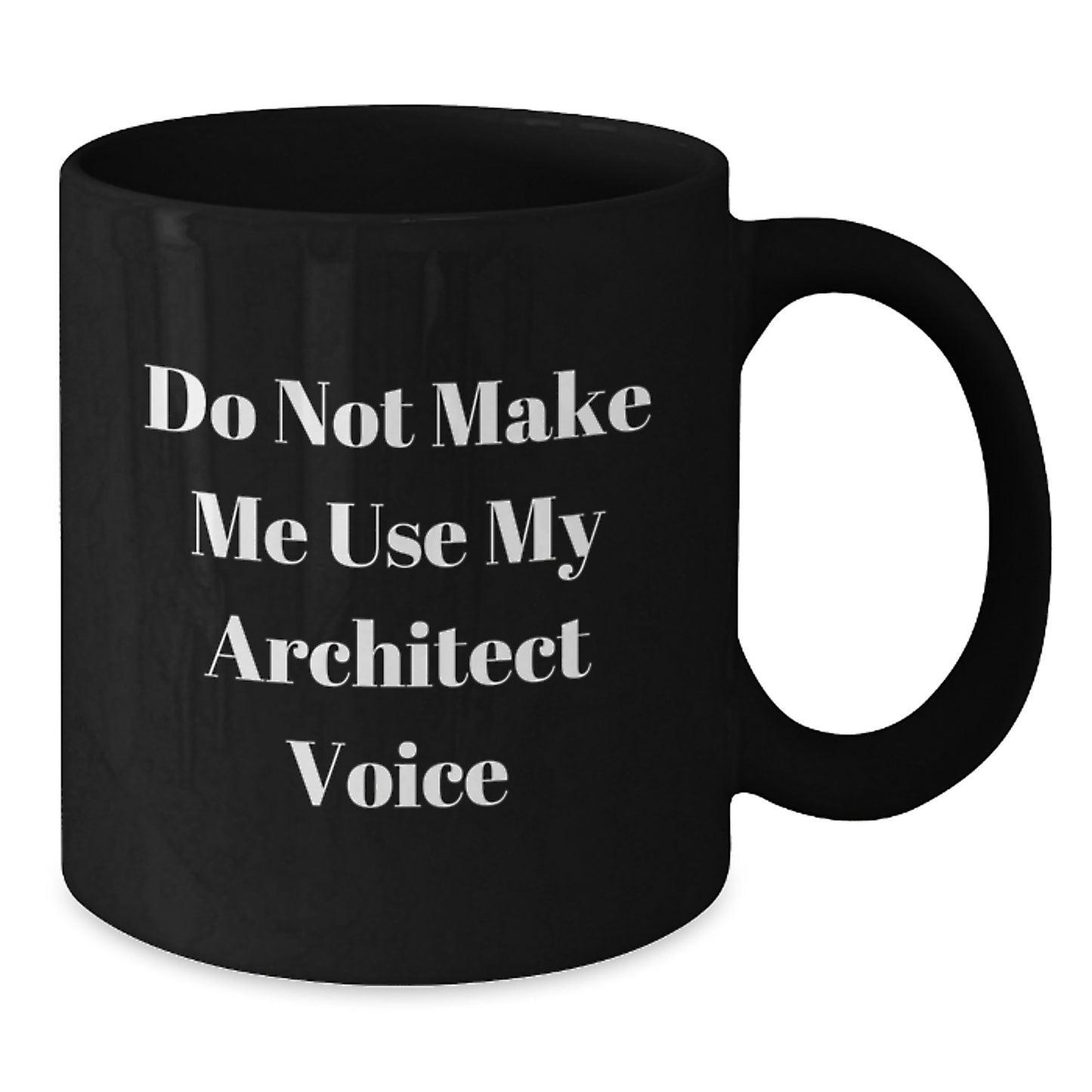 Architect Keepsake Premium Black Coffee Mug for Him Birthday Gift - Additional