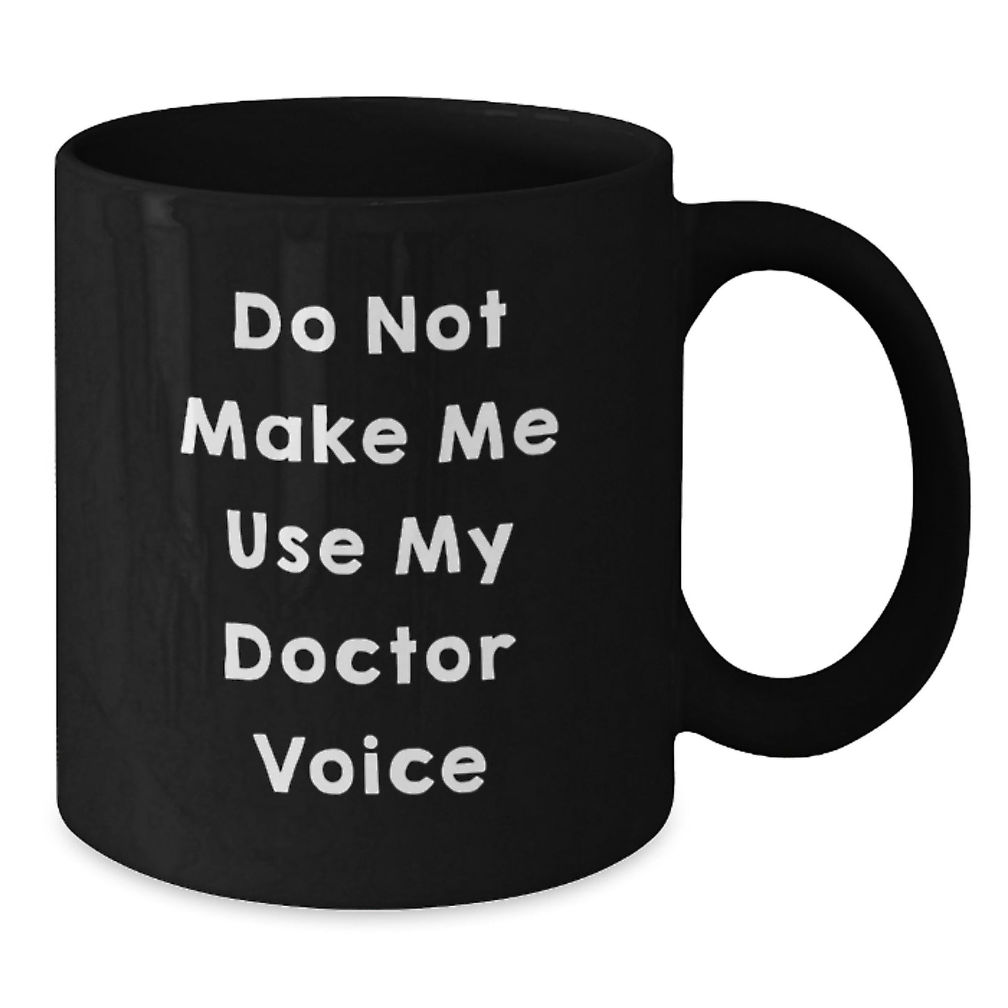 Doctor Keepsake Black Coffee Mug for Him Birthday Gift 11oz Ceramic - Additional