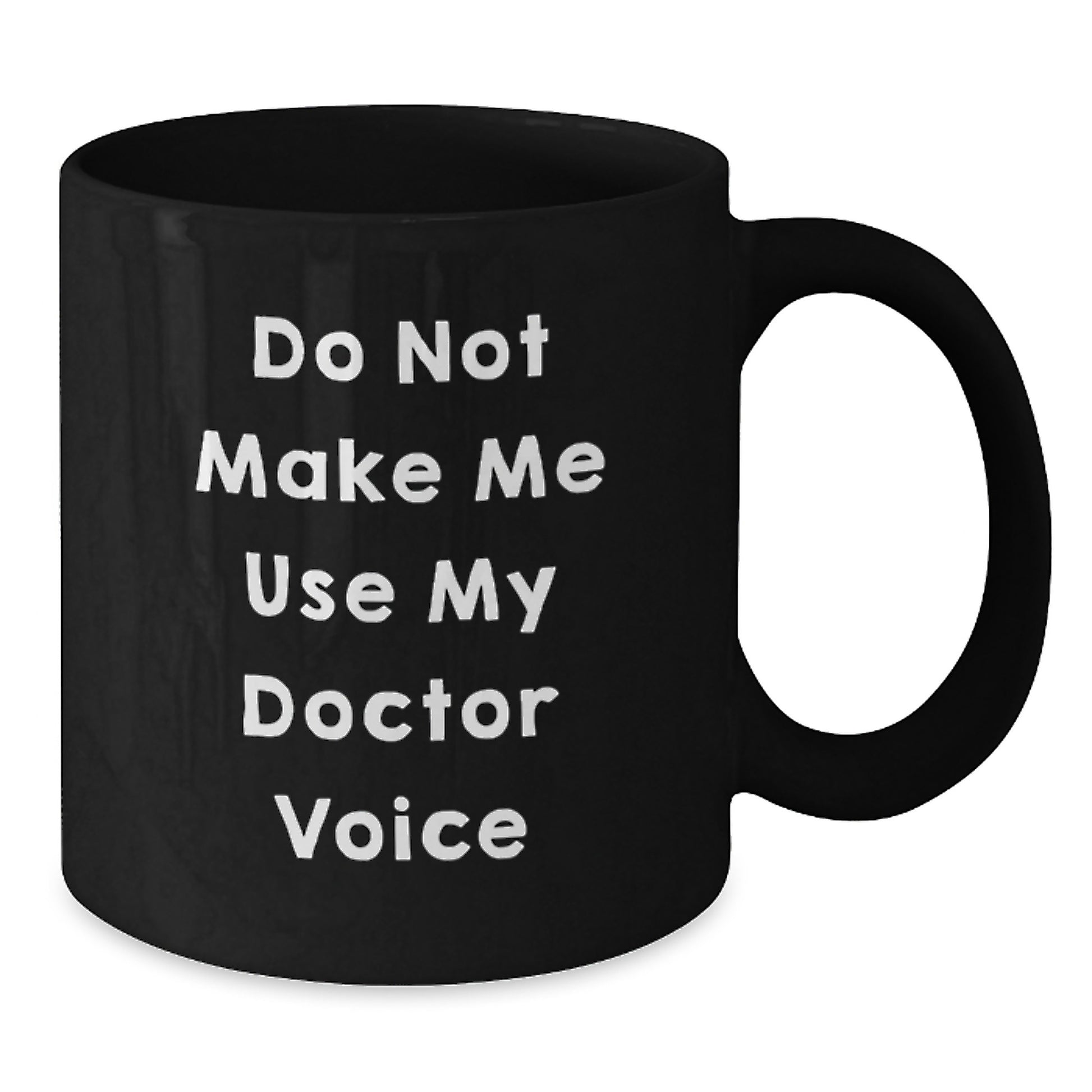 Doctor Keepsake Black Coffee Mug for Him Birthday Gift 11oz Ceramic - Additional