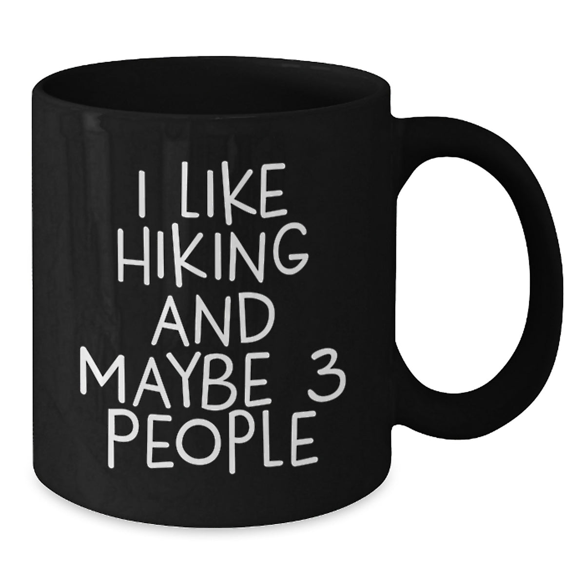 Hiking Gift for Him - I Like Hiking Quote Keepsake Coffee Mug - Additional