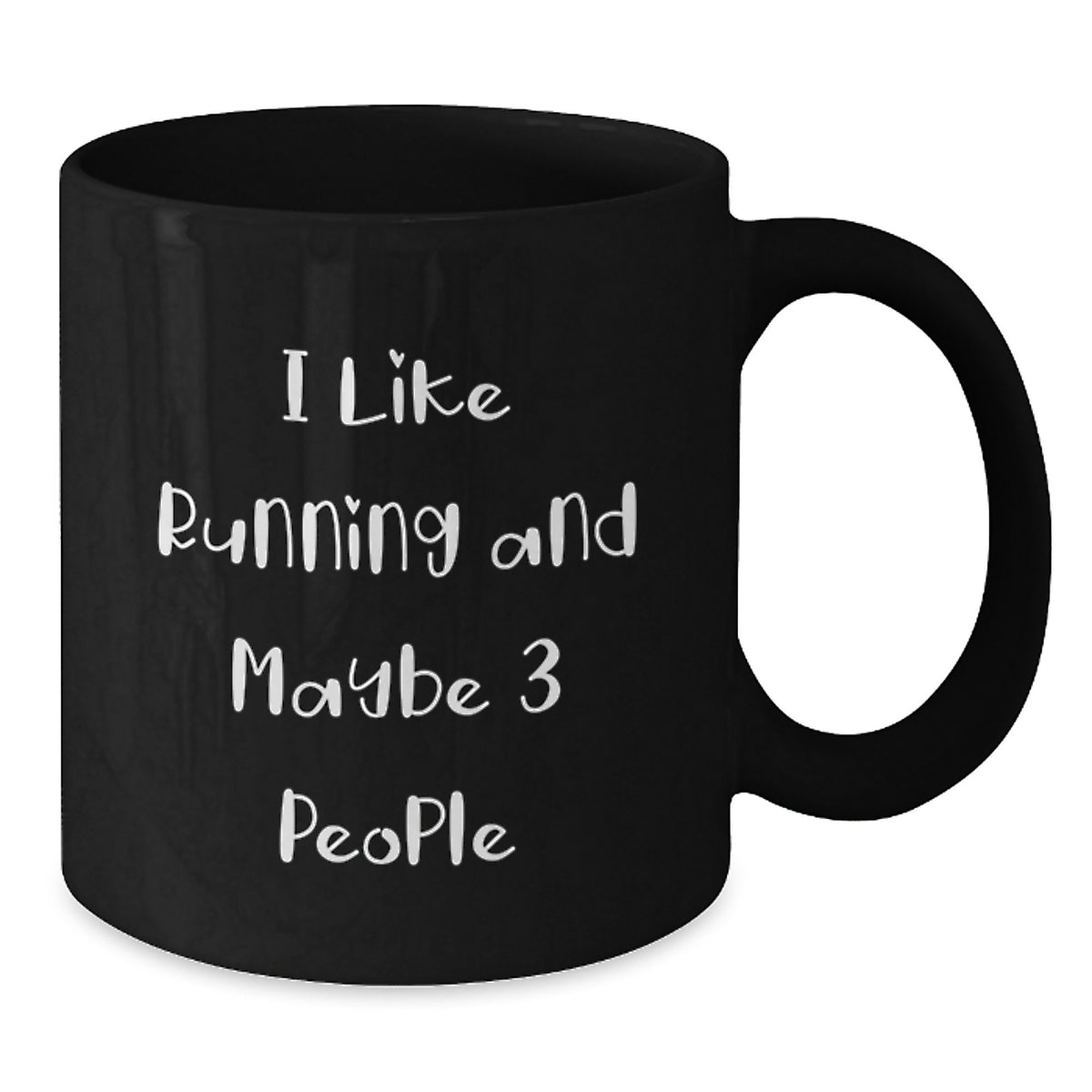 Christmas Gift for Her I Like Running Present - Witty Coffee Mug - Additional