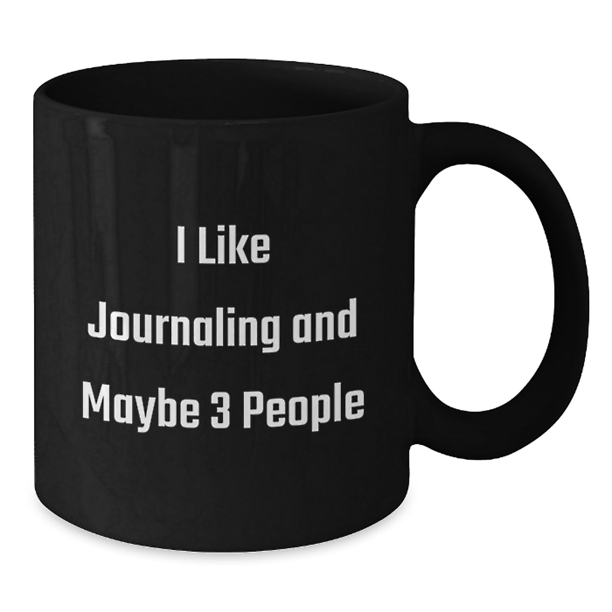 Christmas Gift for Her - I Like Journaling And Maybe 3 People Present - Additional