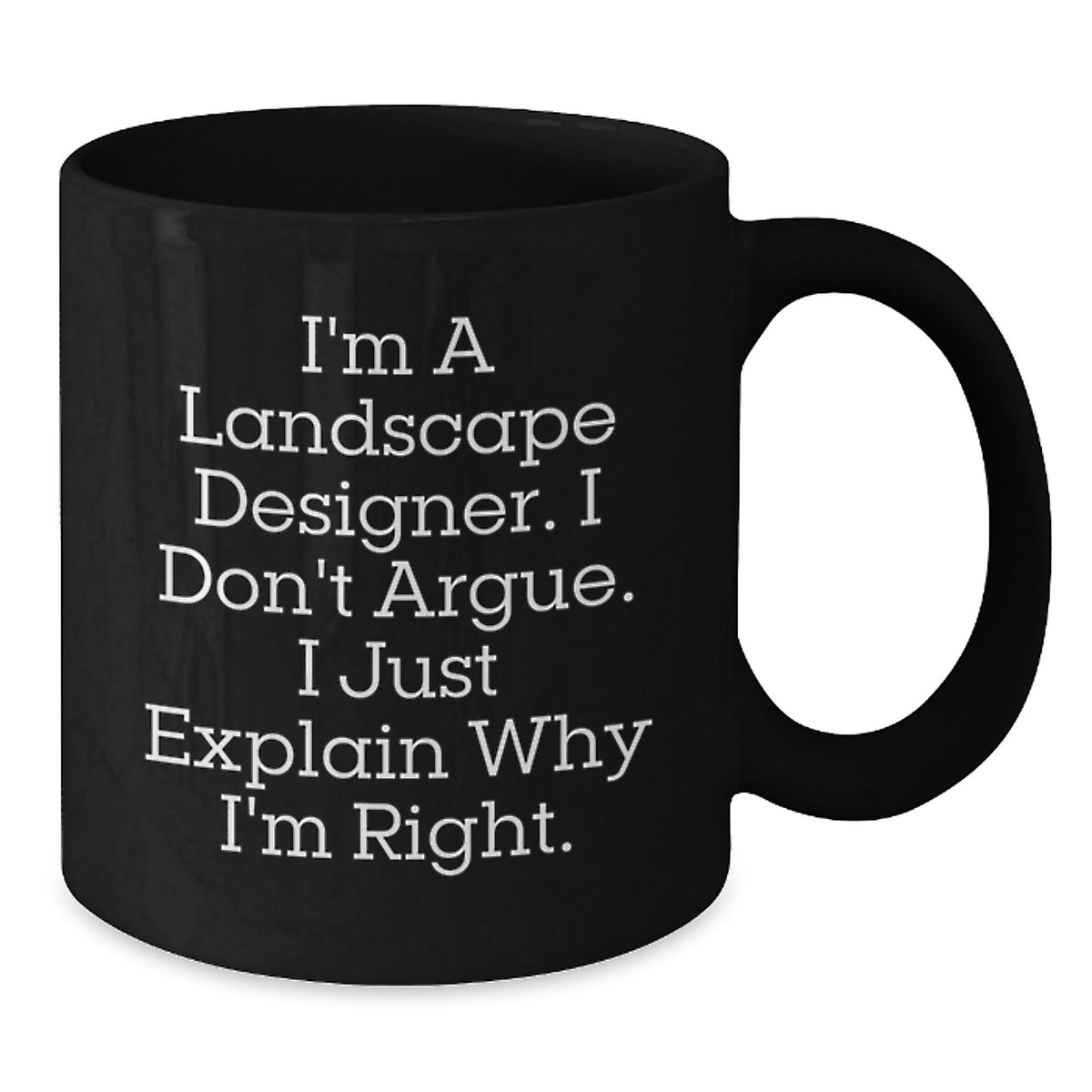 Landscape Designer Gift For Him - A Witty Keepsake Coffee Mug Present - Additional