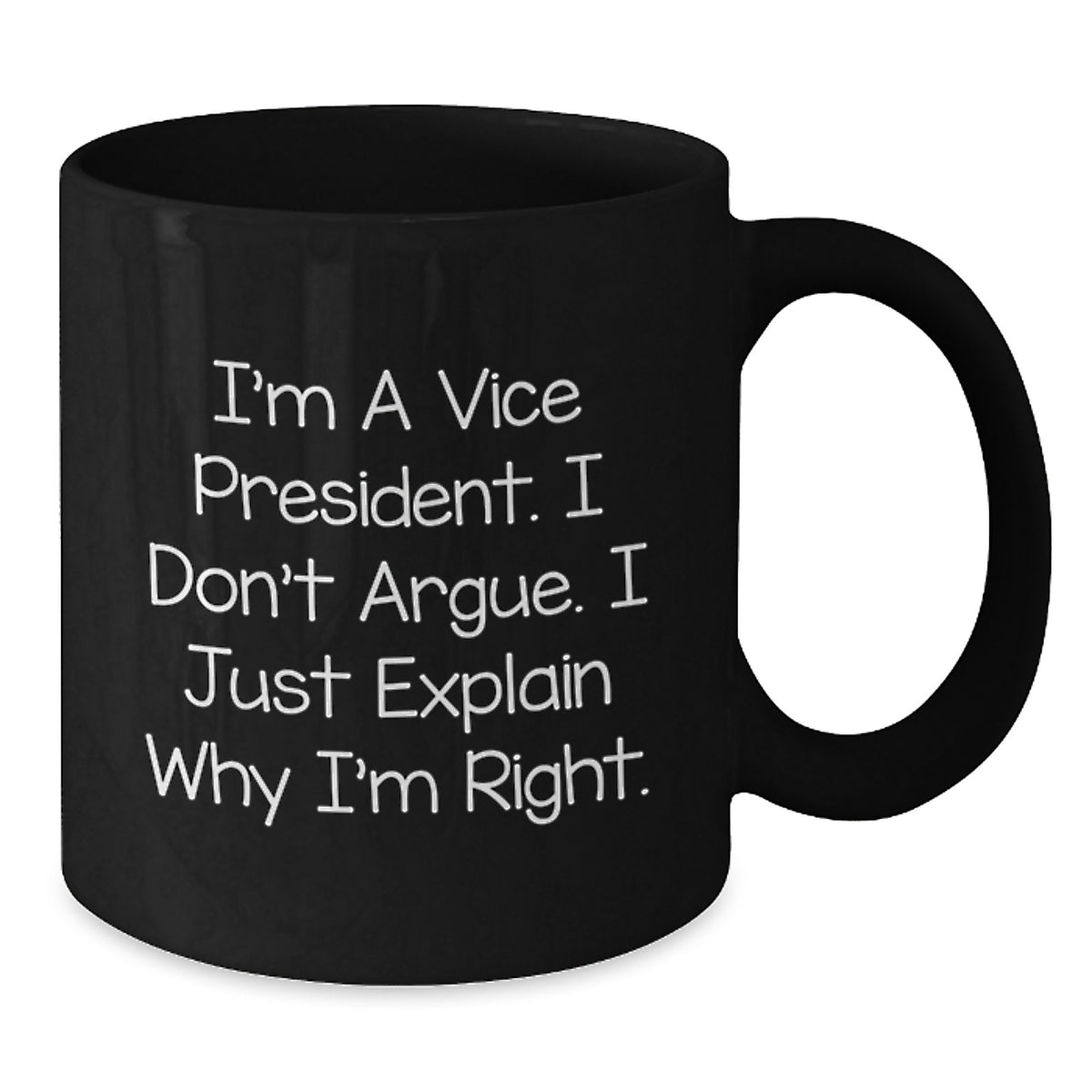 Vice President Gift for Him - A Thoughtful Keepsake Mug with Assertive - Additional